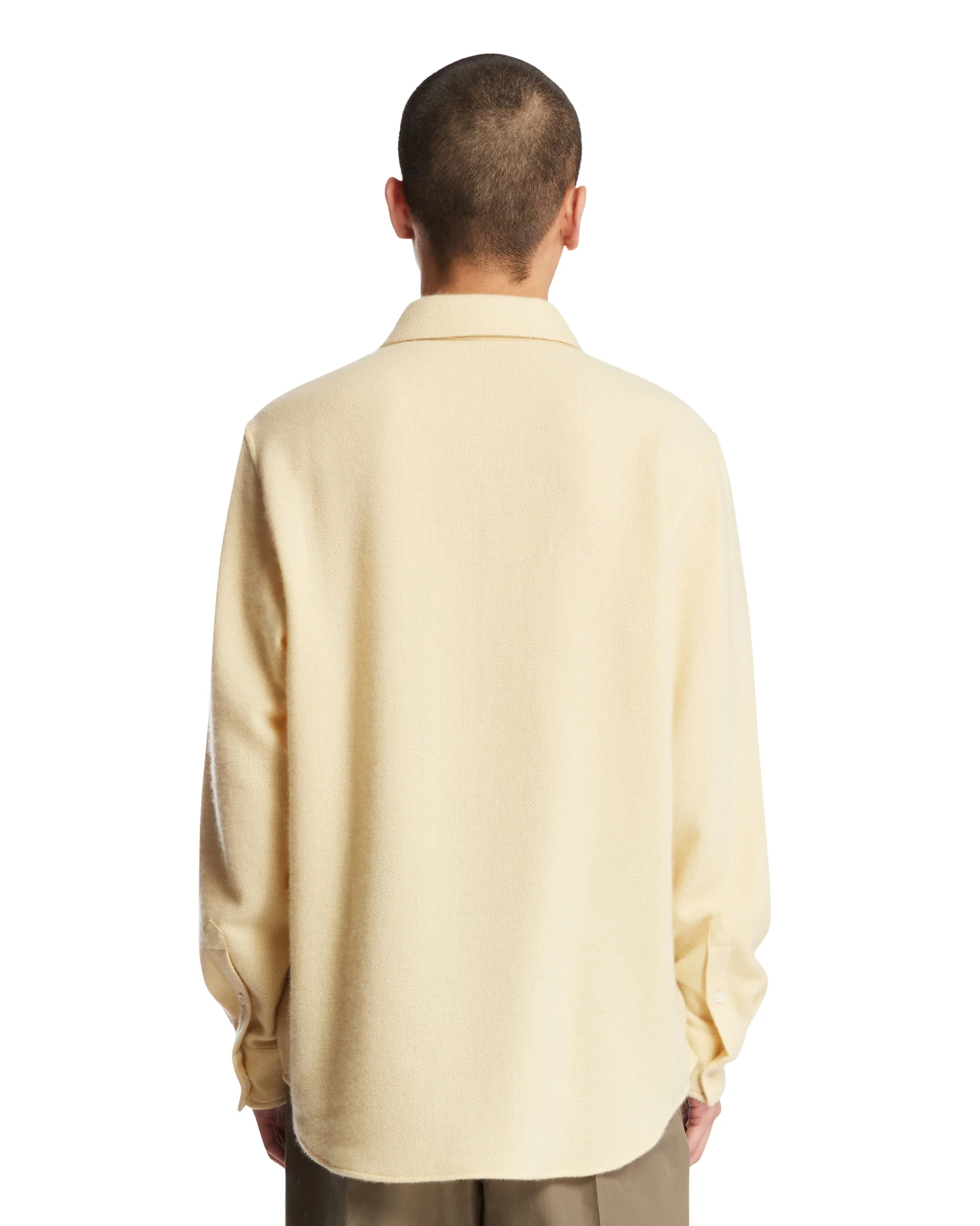 Camicia Daffodil In Cashmere Gialla - Image 5