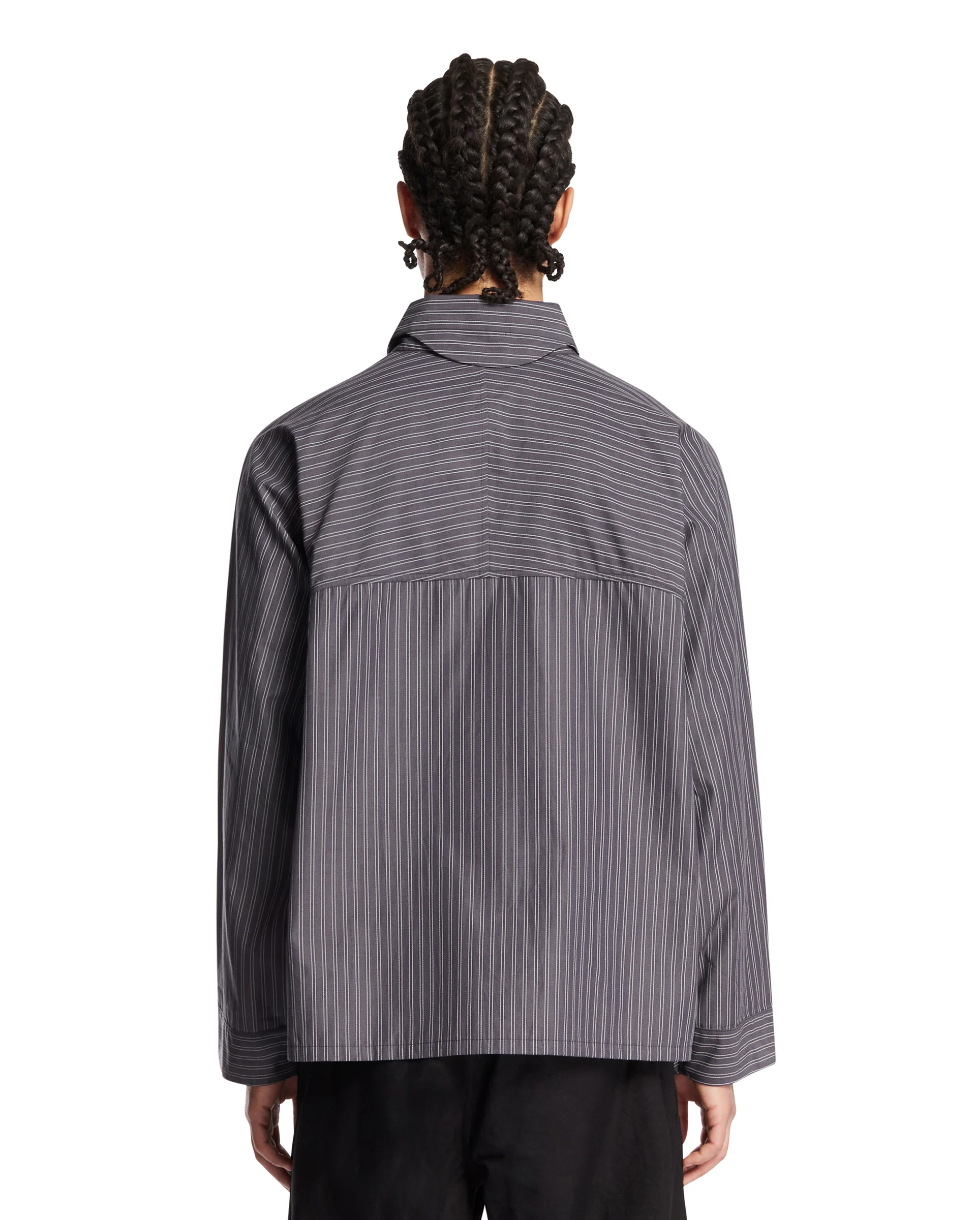 Camicia Retroreflective A Righe Grigia - Image 5