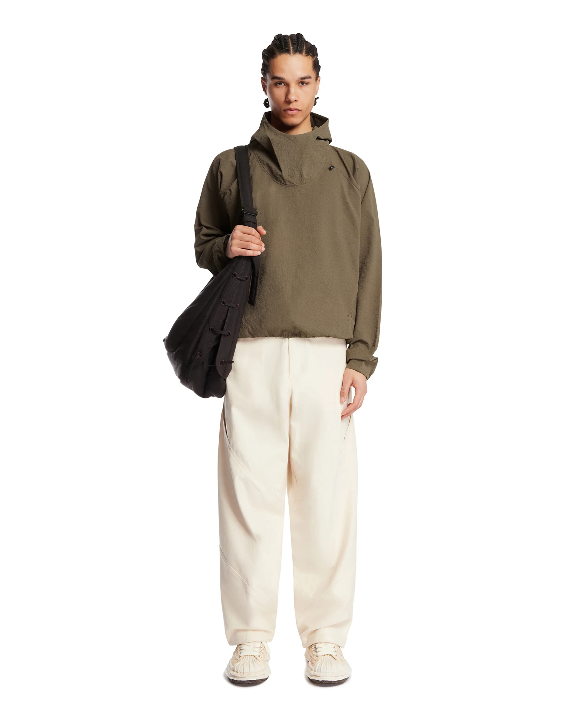 Felpa Screen Anorak Verde - Image 3