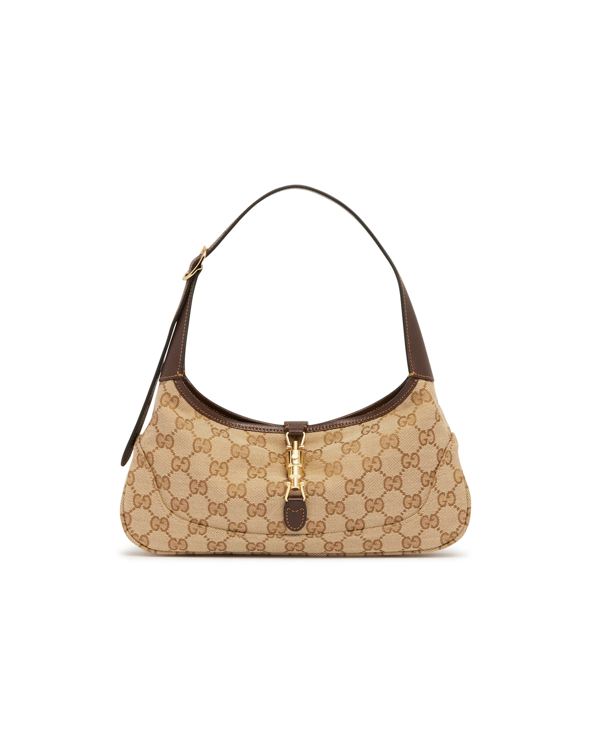 Borsa A Spalla Jackie Slim Piccola Beige - Image 2