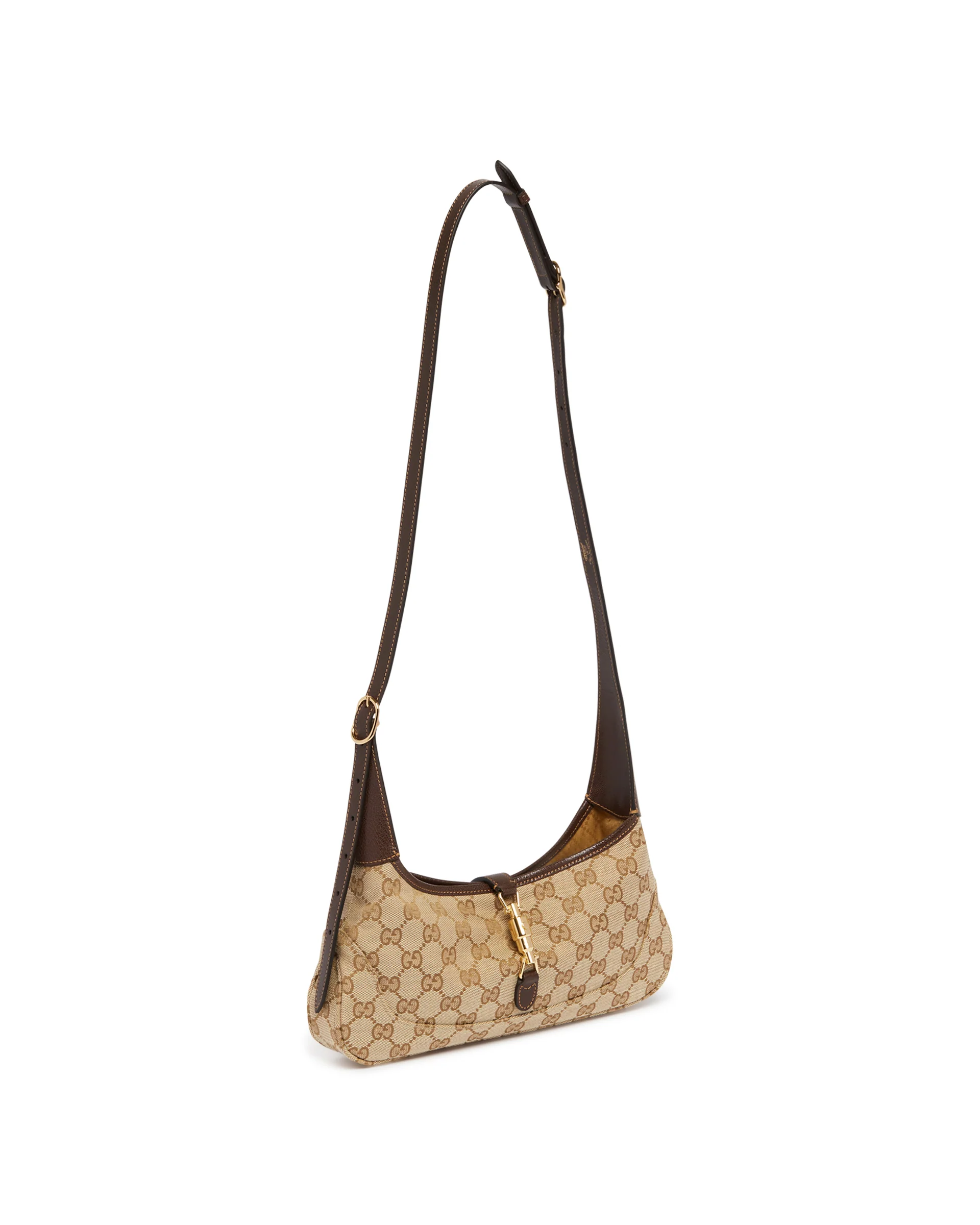 Borsa A Spalla Jackie Slim Piccola Beige - Image 5