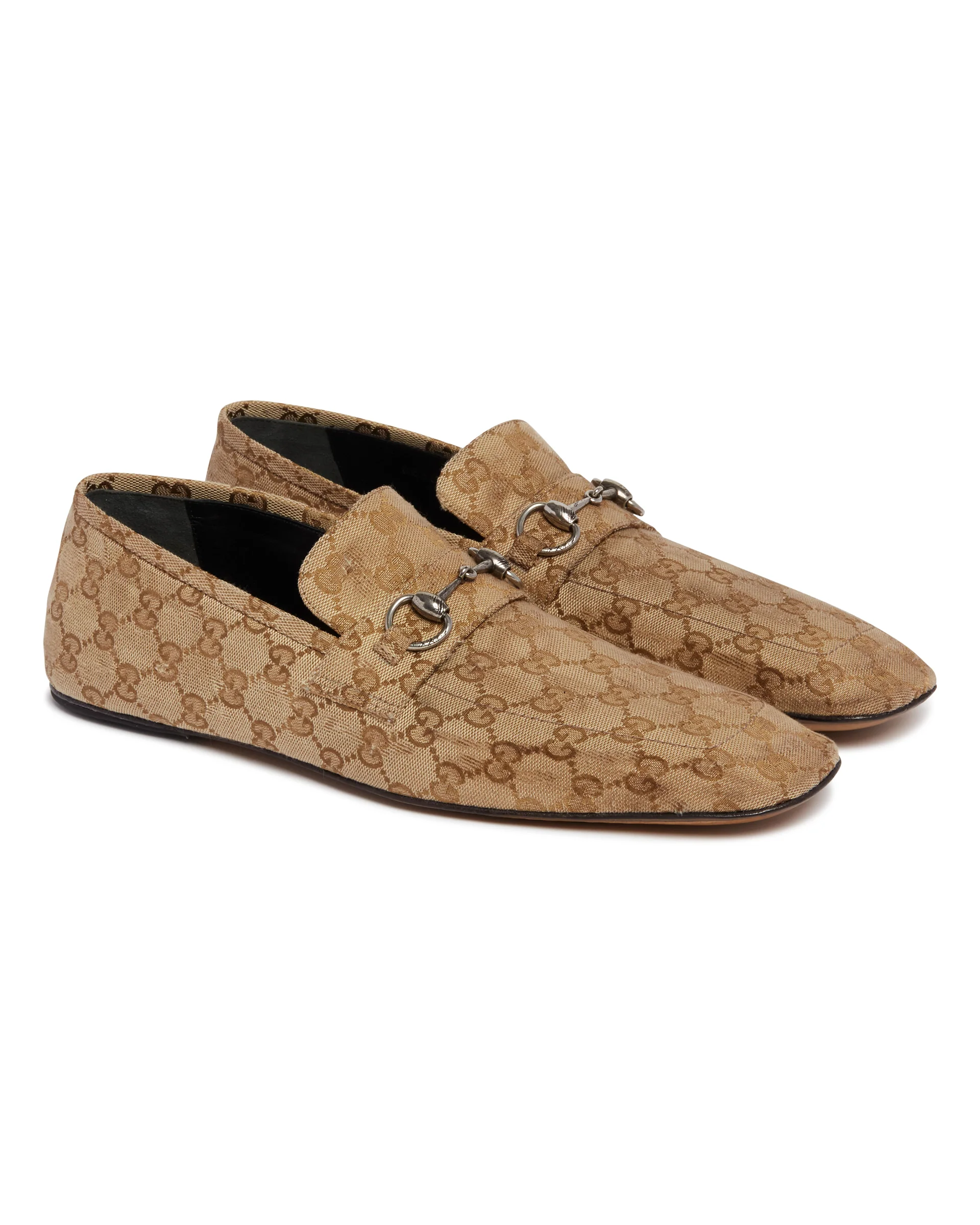 Mocassini Con Morsetto Beige - Image 3