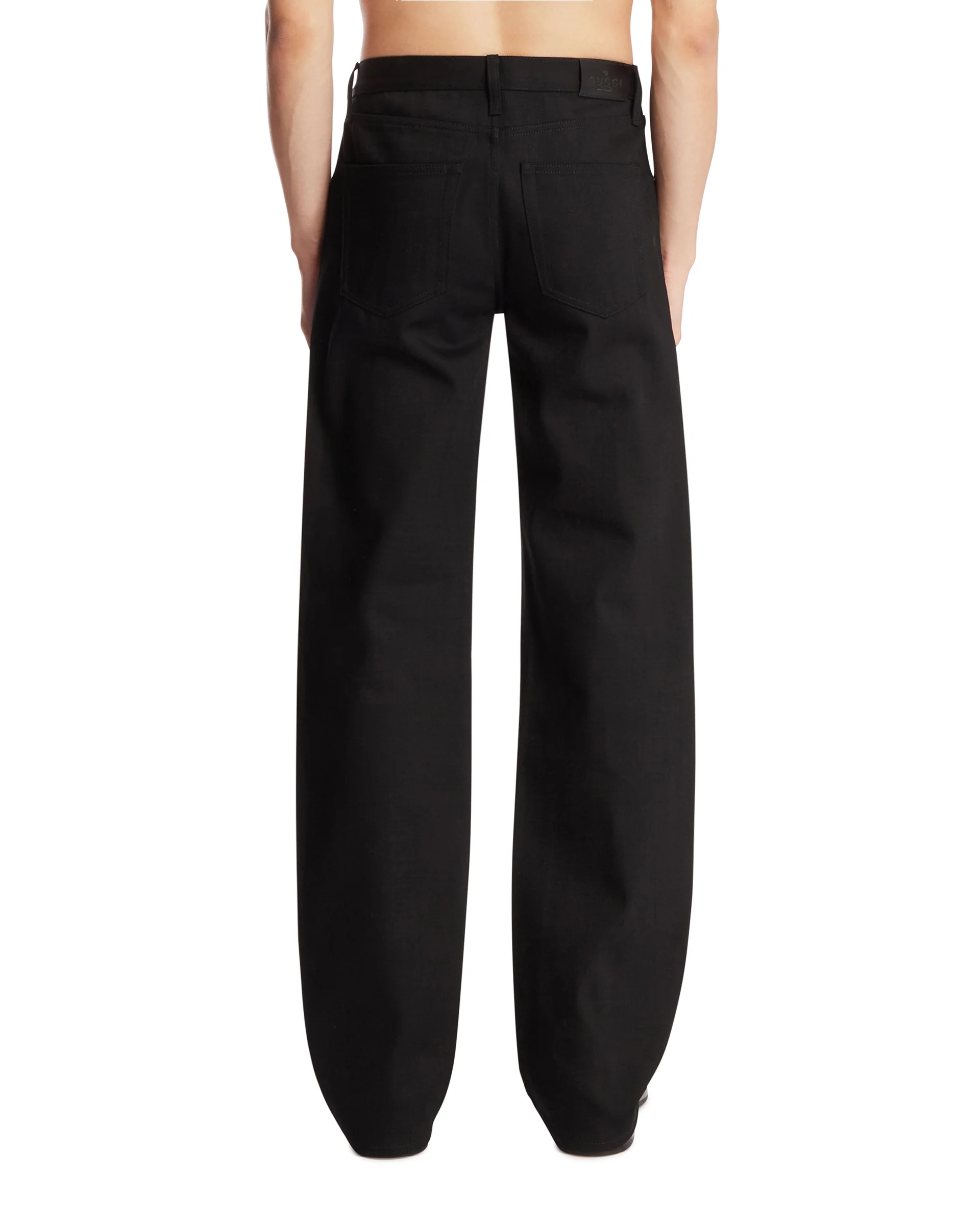 Pantaloni Con Morsetto Neri - Image 5