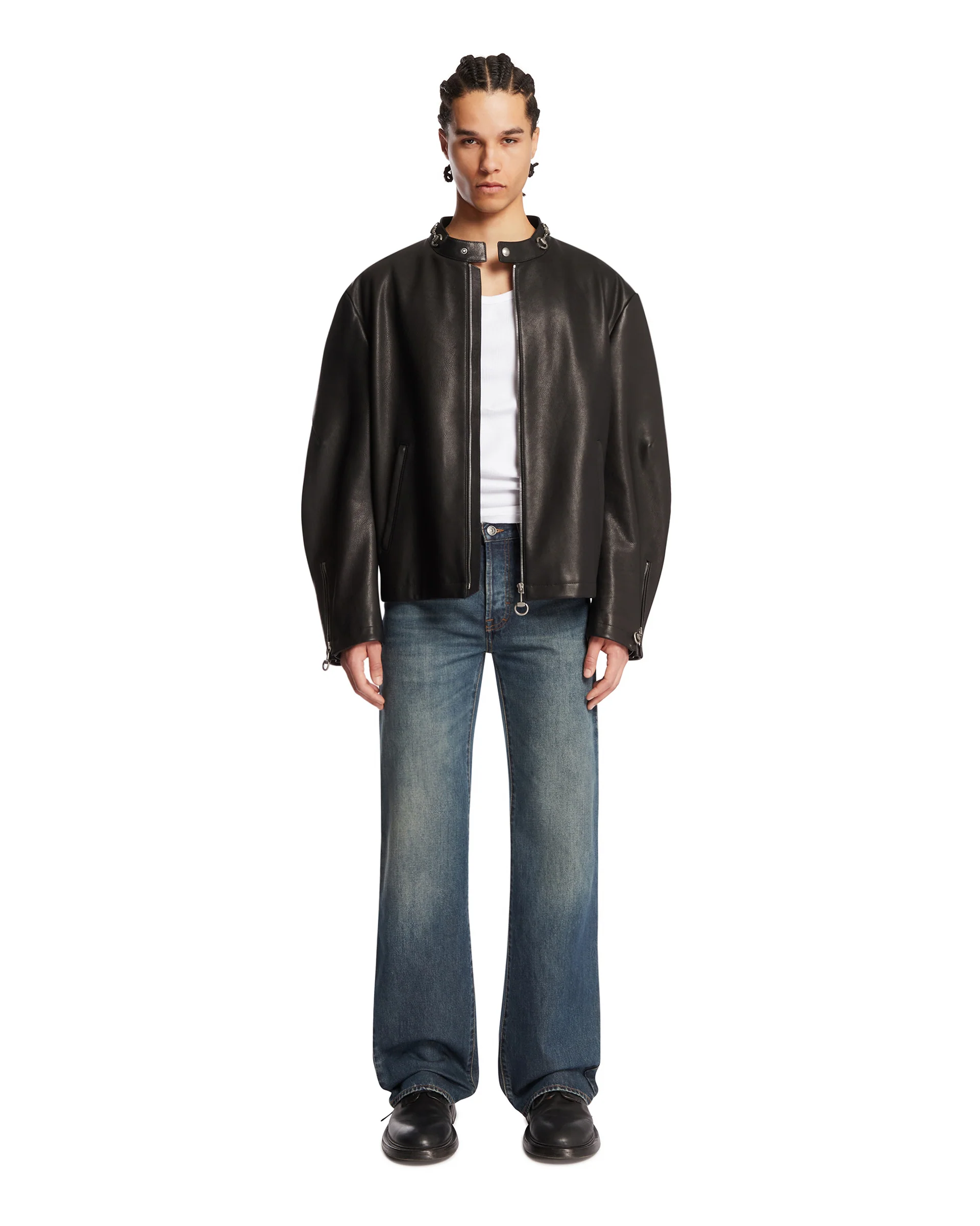 Giacca Bomber Morsetto Nera - Image 3