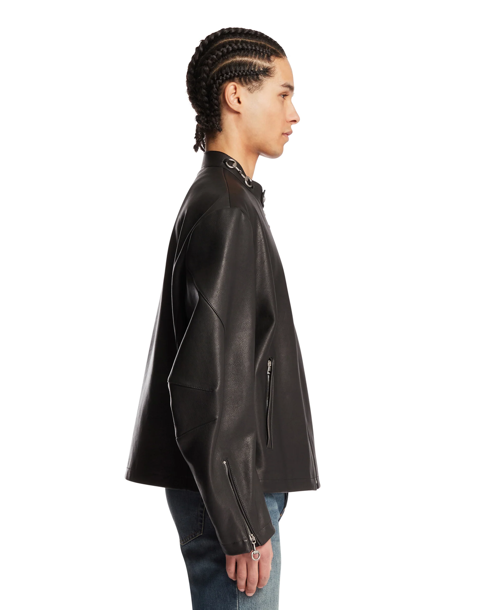 Giacca Bomber Morsetto Nera - Image 4