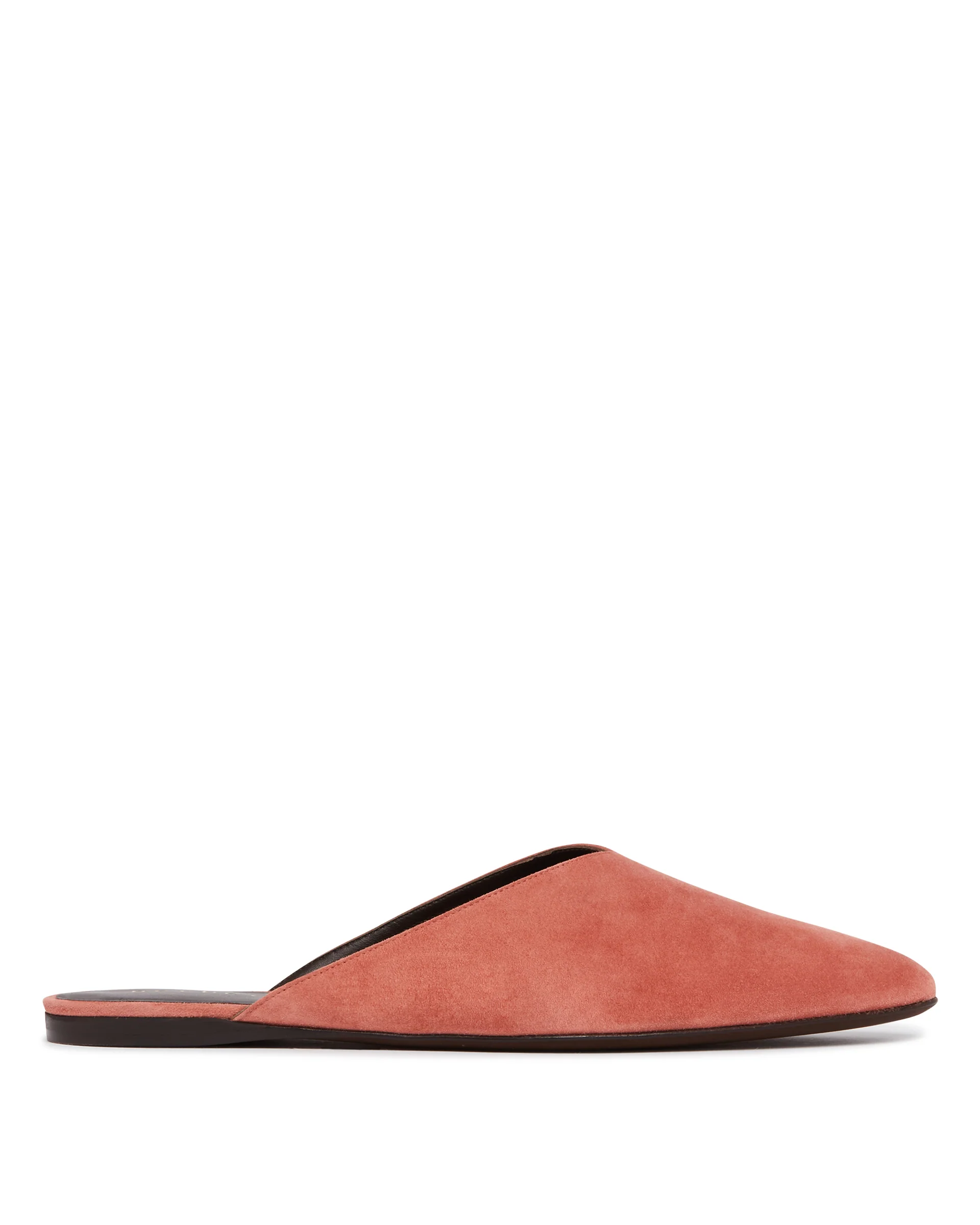 Mules Homebody In Suede Rosse