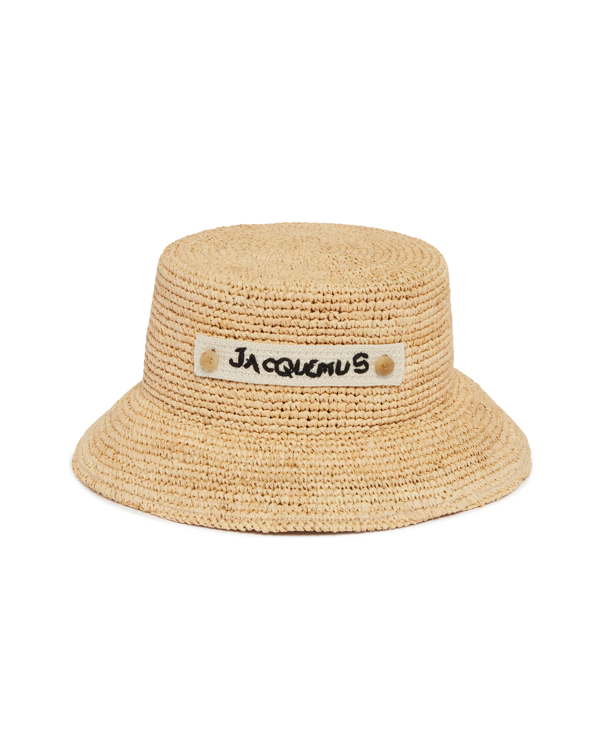 Cappello In Rafia Beige - Image 2