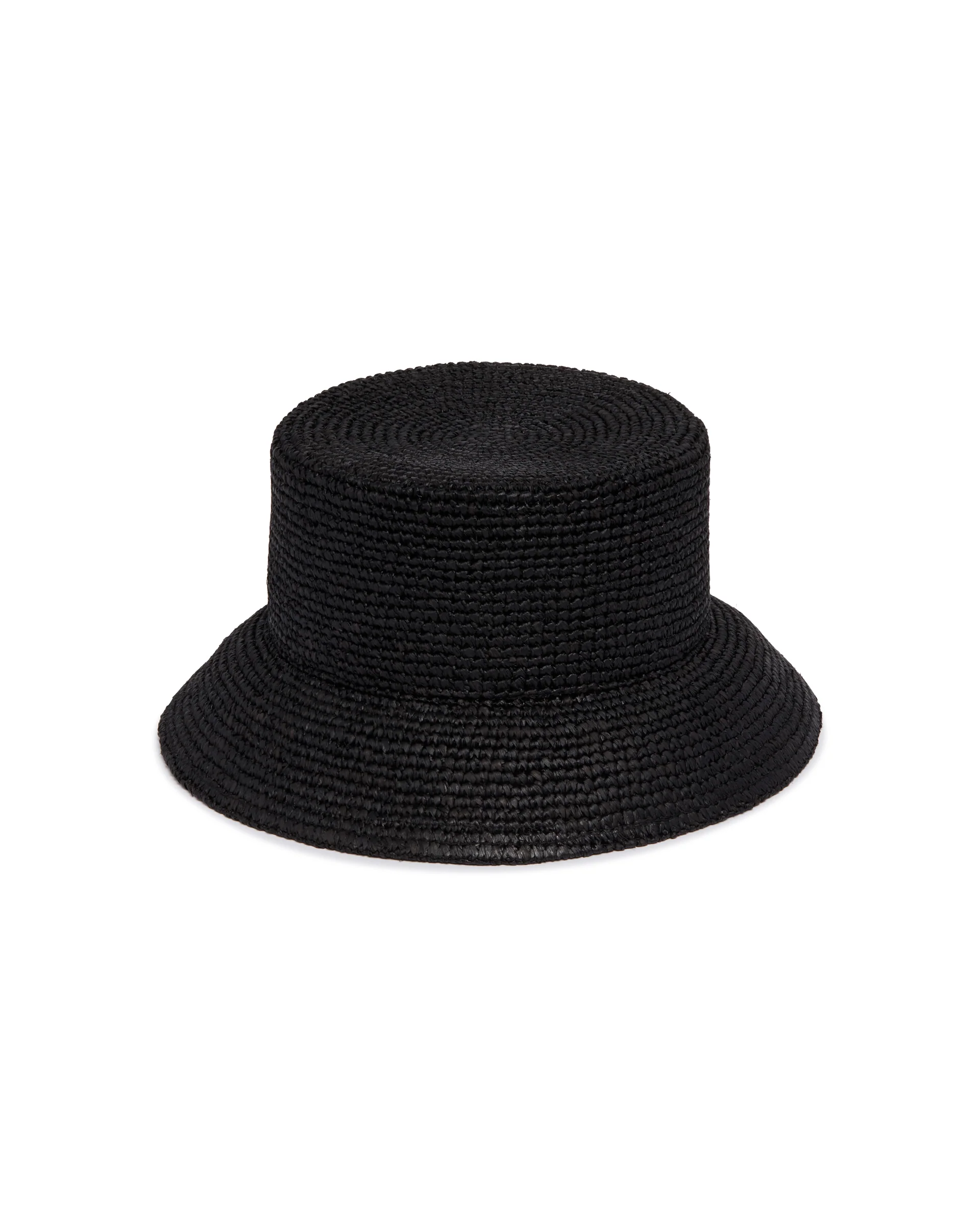 Cappello In Rafia Nero - Image 3