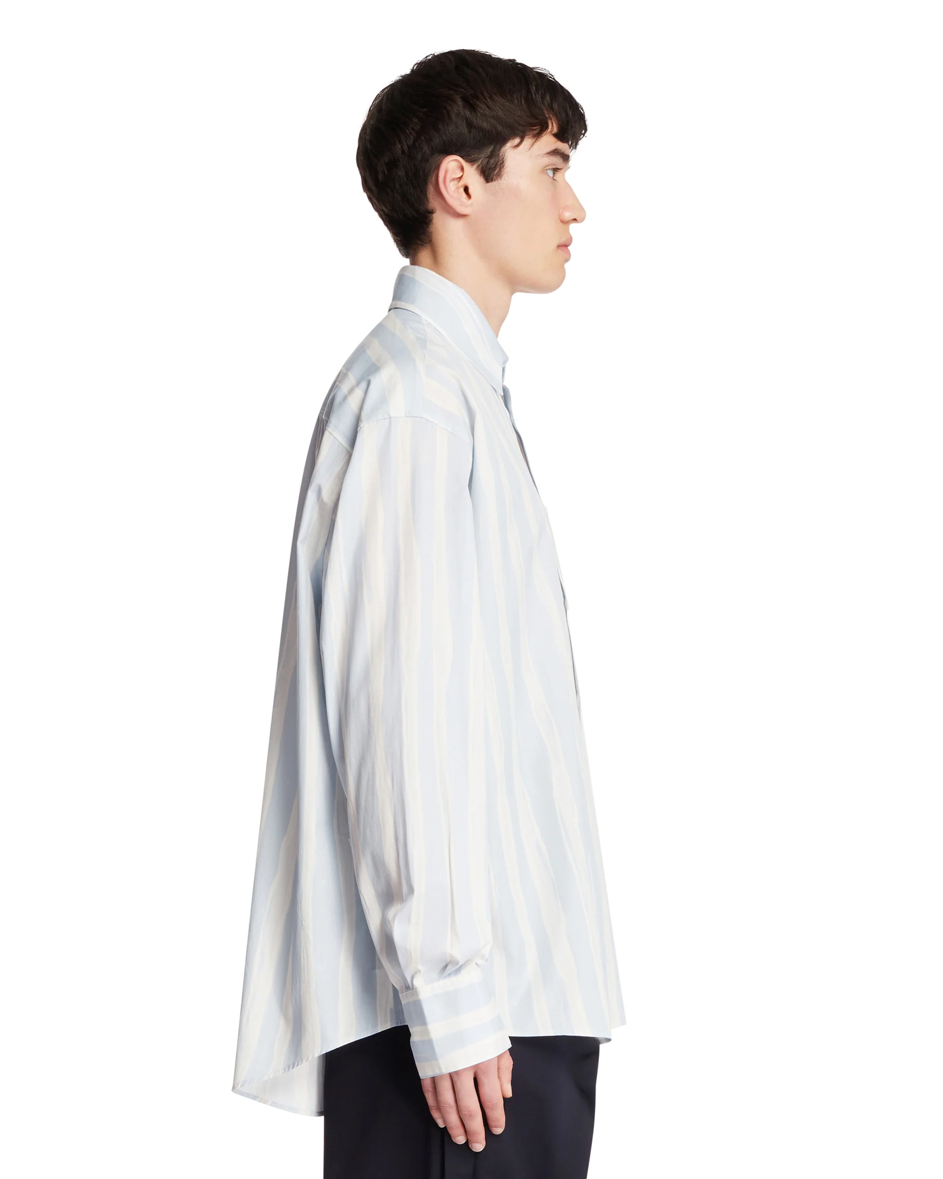 Camicia Camargue A Righe Azzurra - Image 4