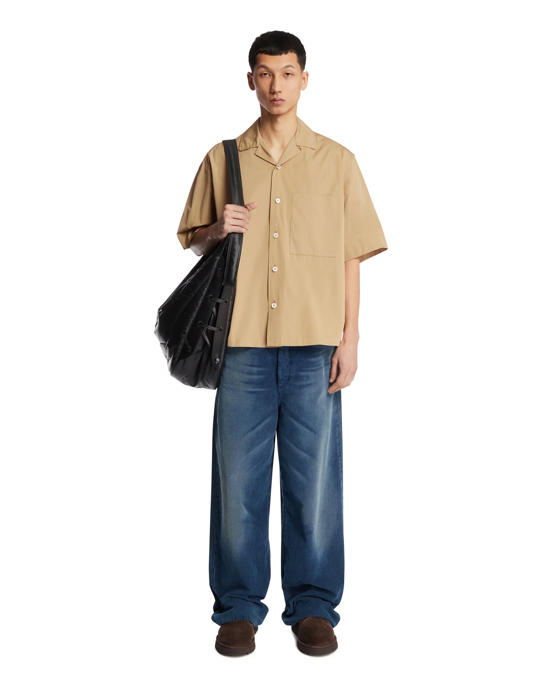 Camicia In Cotone Beige - Image 3