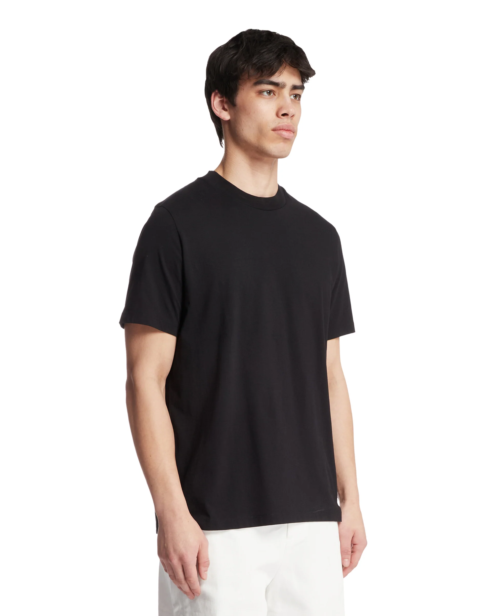 T-Shirt Girocollo Nera - Image 2