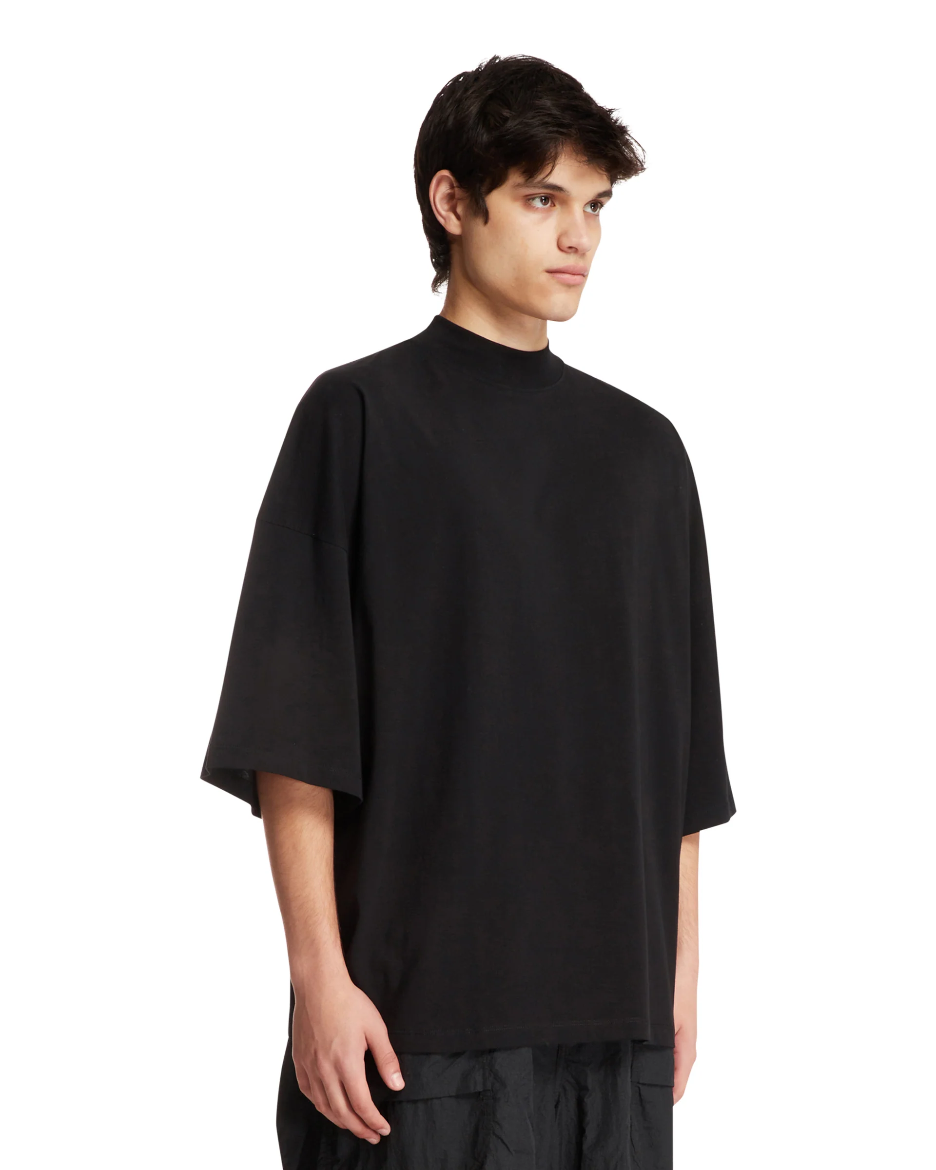 T-Shirt Girocollo Nera - Image 2