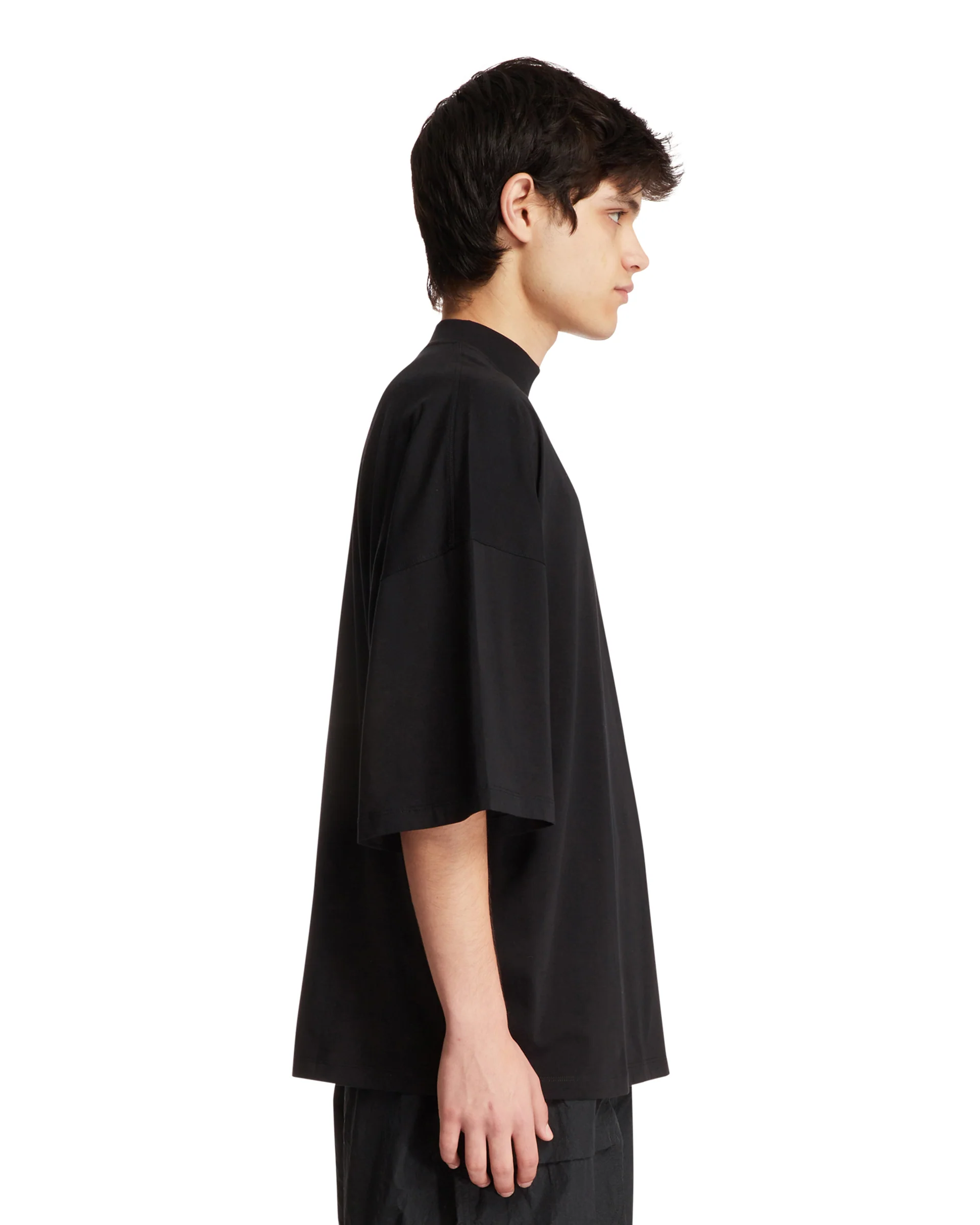 T-Shirt Girocollo Nera - Image 4