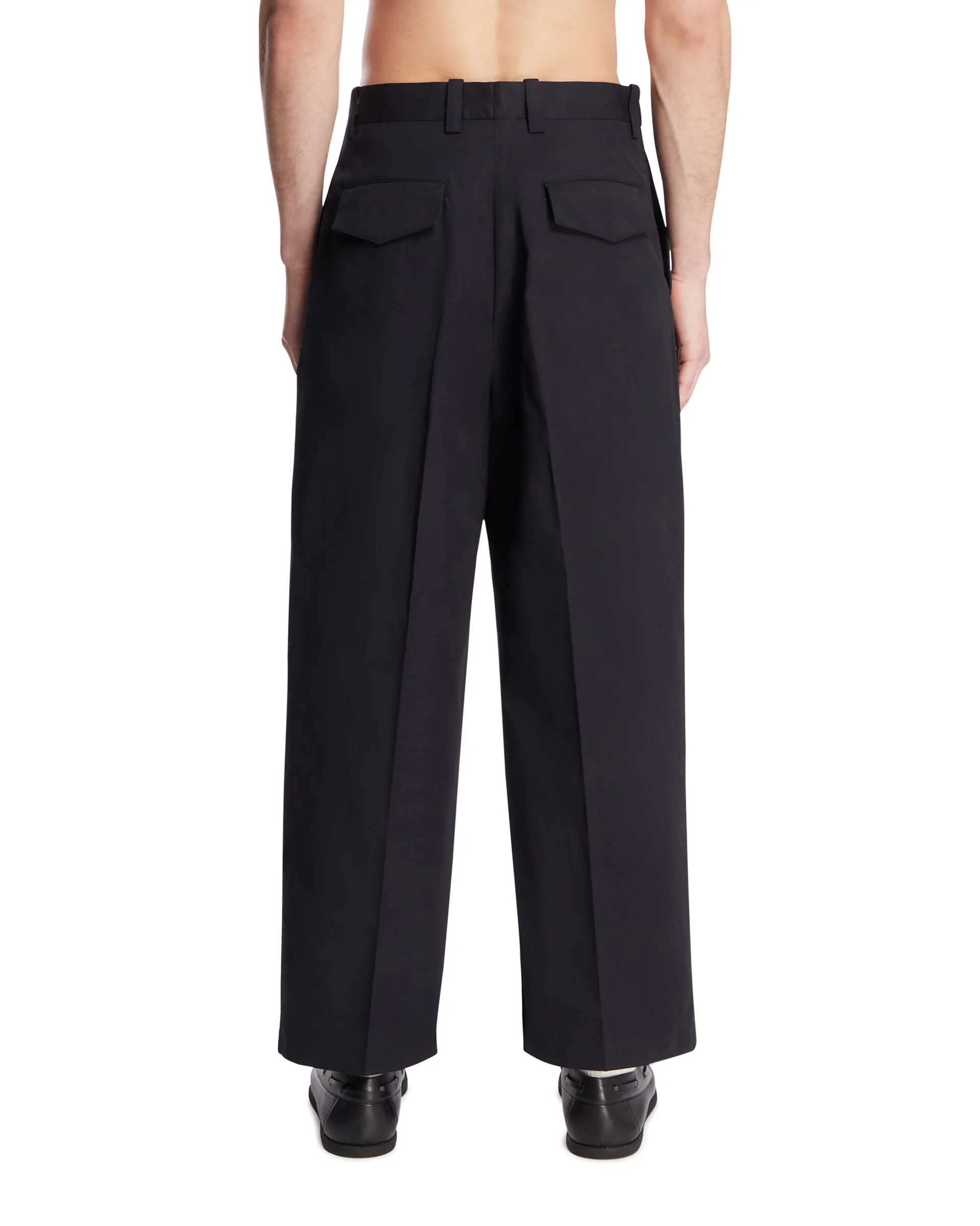 Pantaloni In Cotone Blu - Image 5