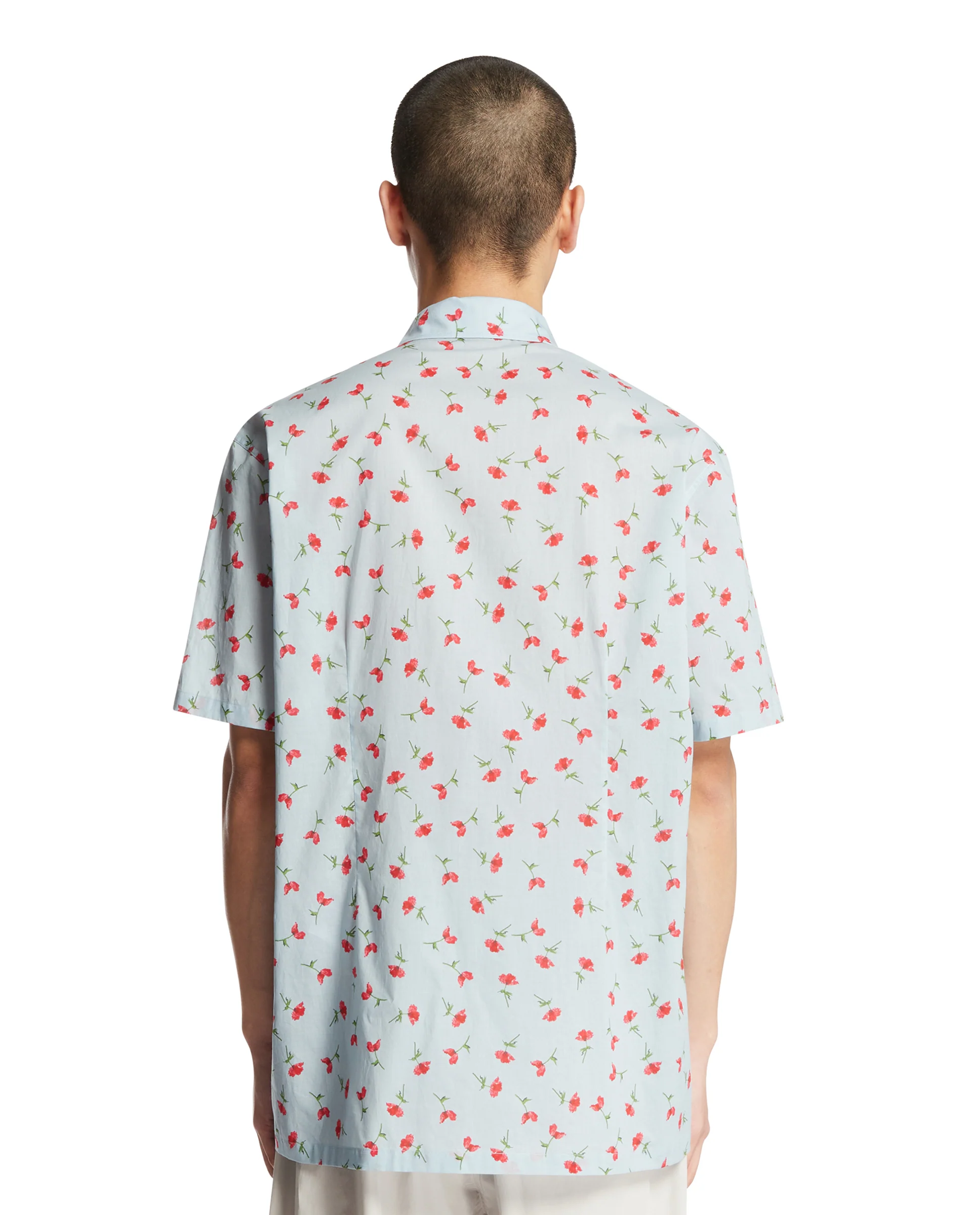 Camicia A Fiori Azzurra - Image 5