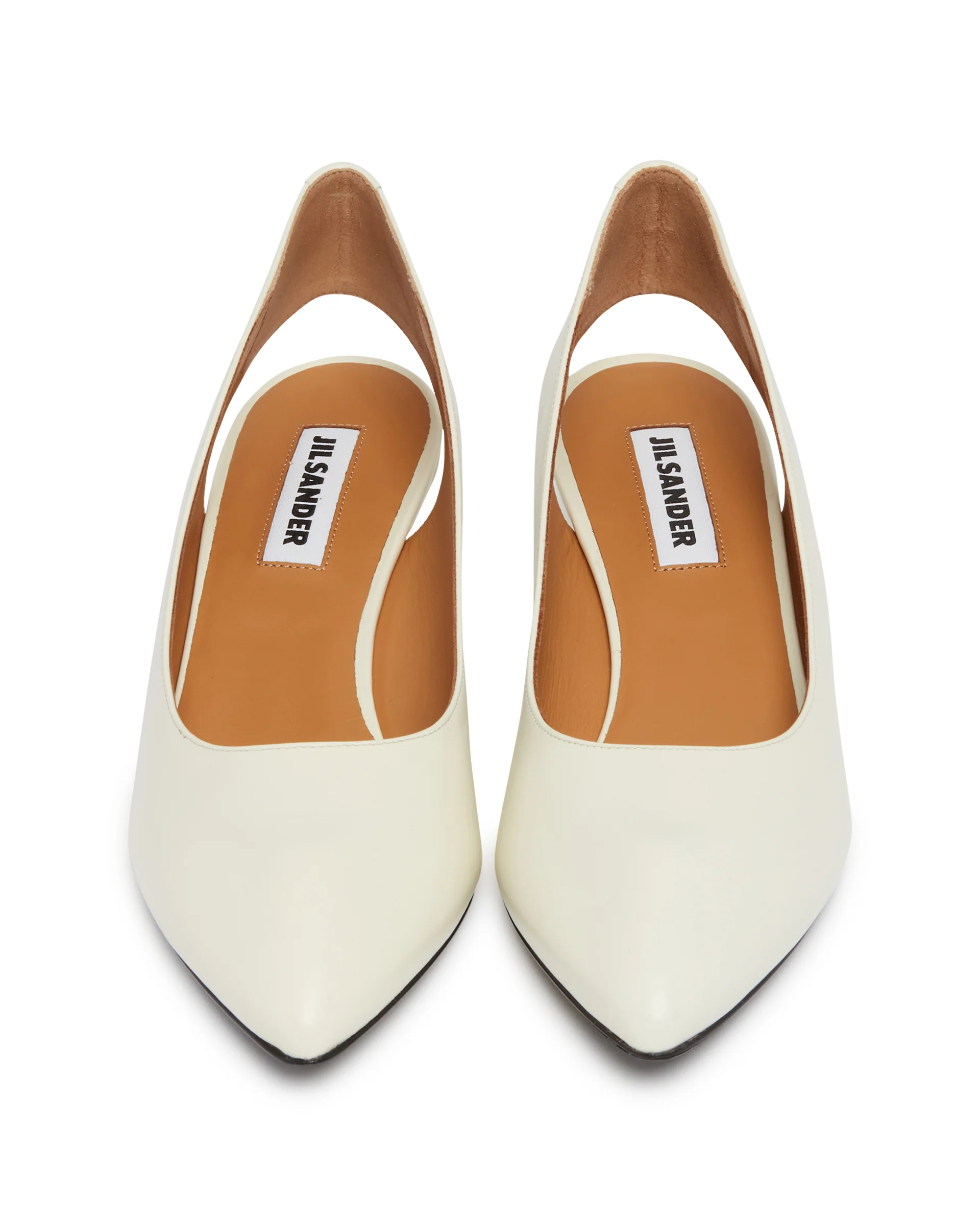 Slingback In Pelle Bianche - Image 4