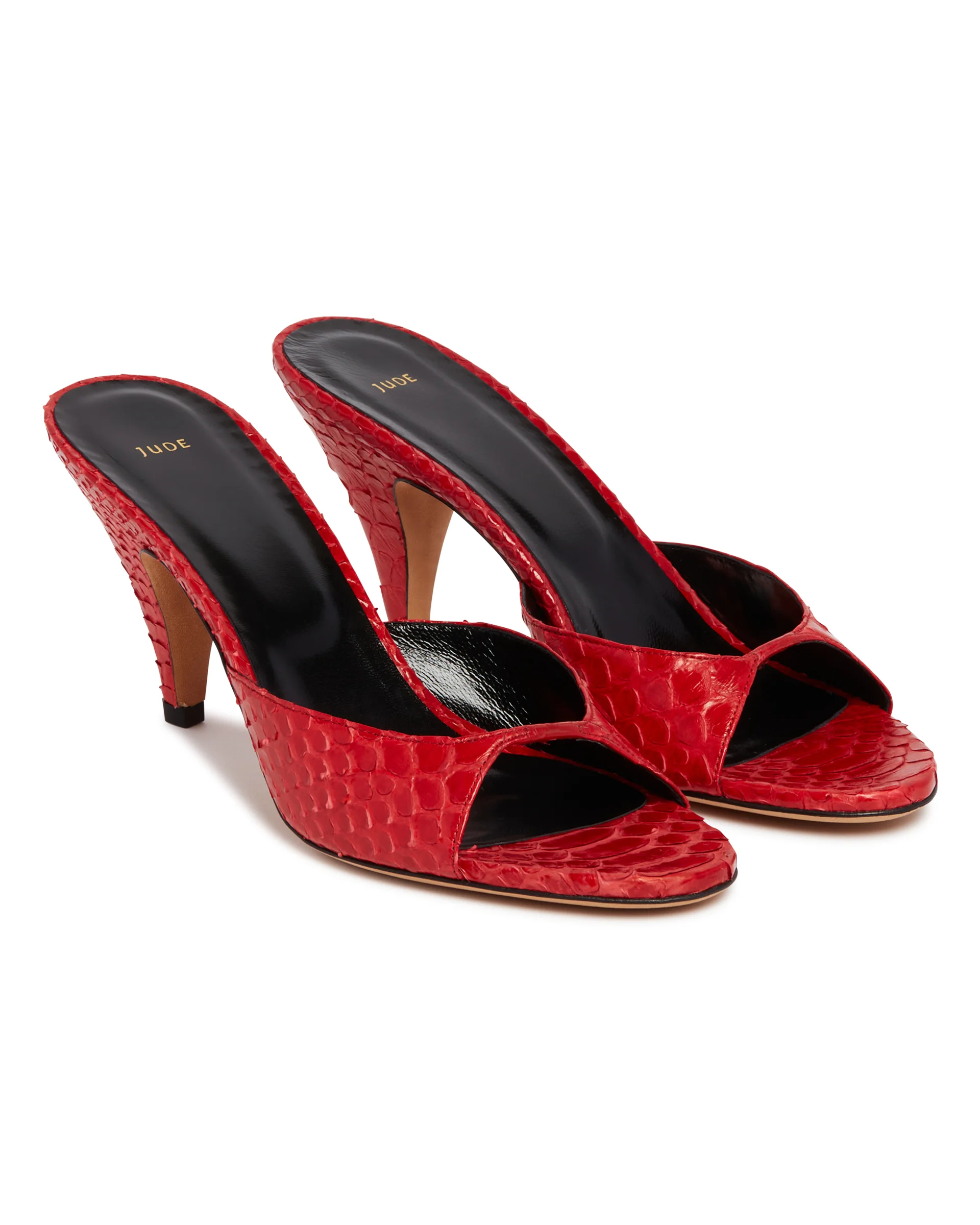 Sandali Haze In Pelle Rossi - Image 3