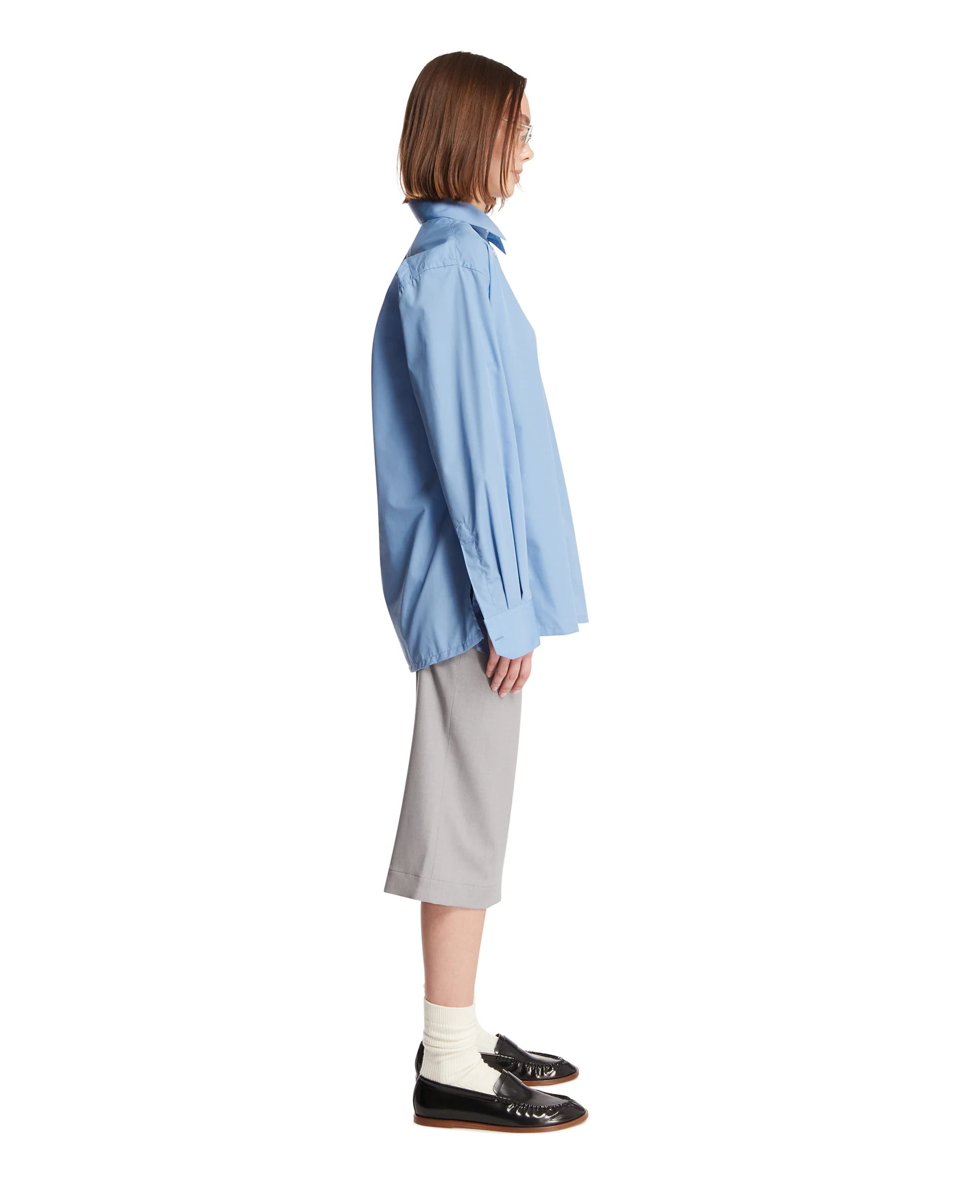 Suspender Dress Grigio E Azzurro - Image 4