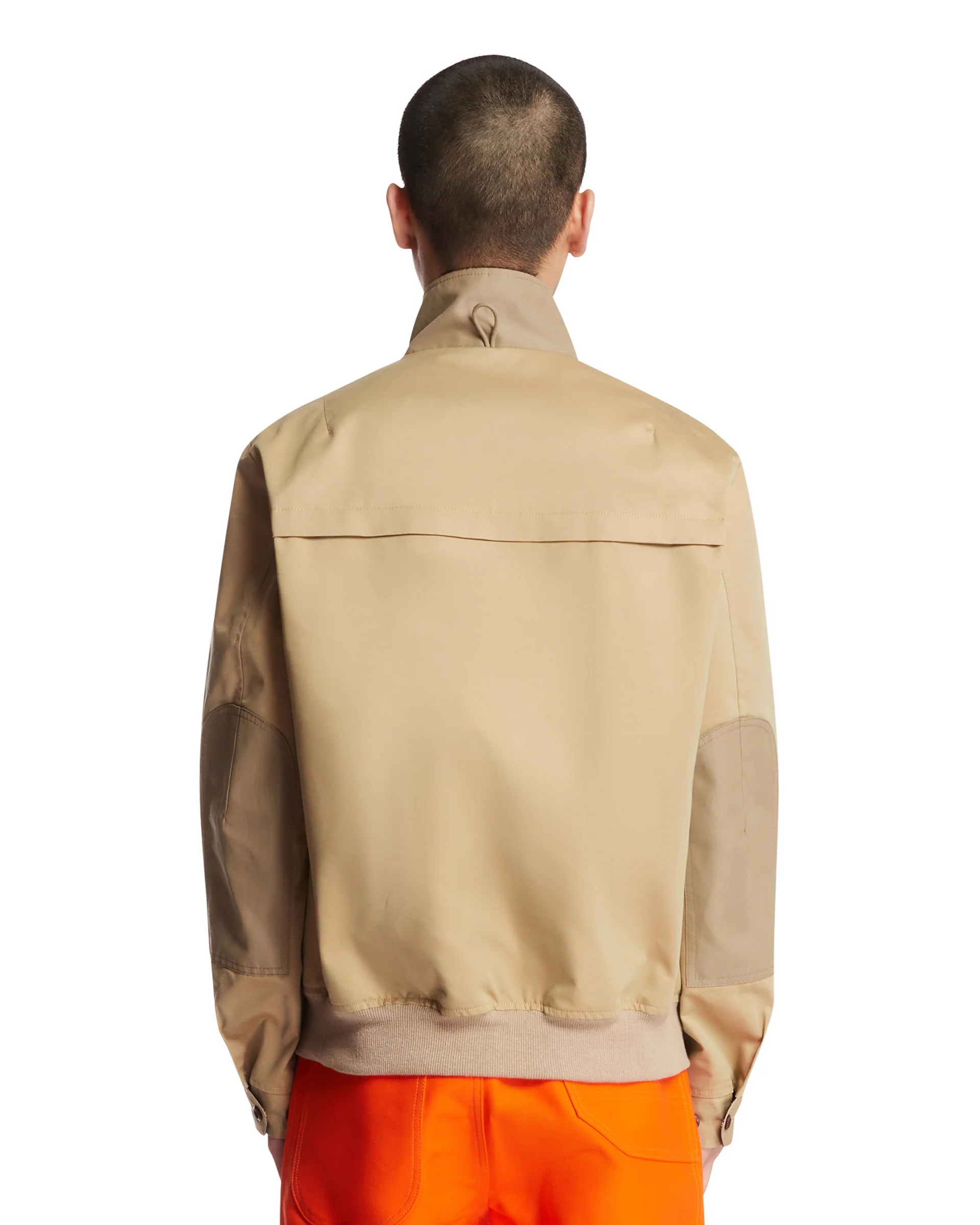 Giacca A Collo Alto Beige - Image 5