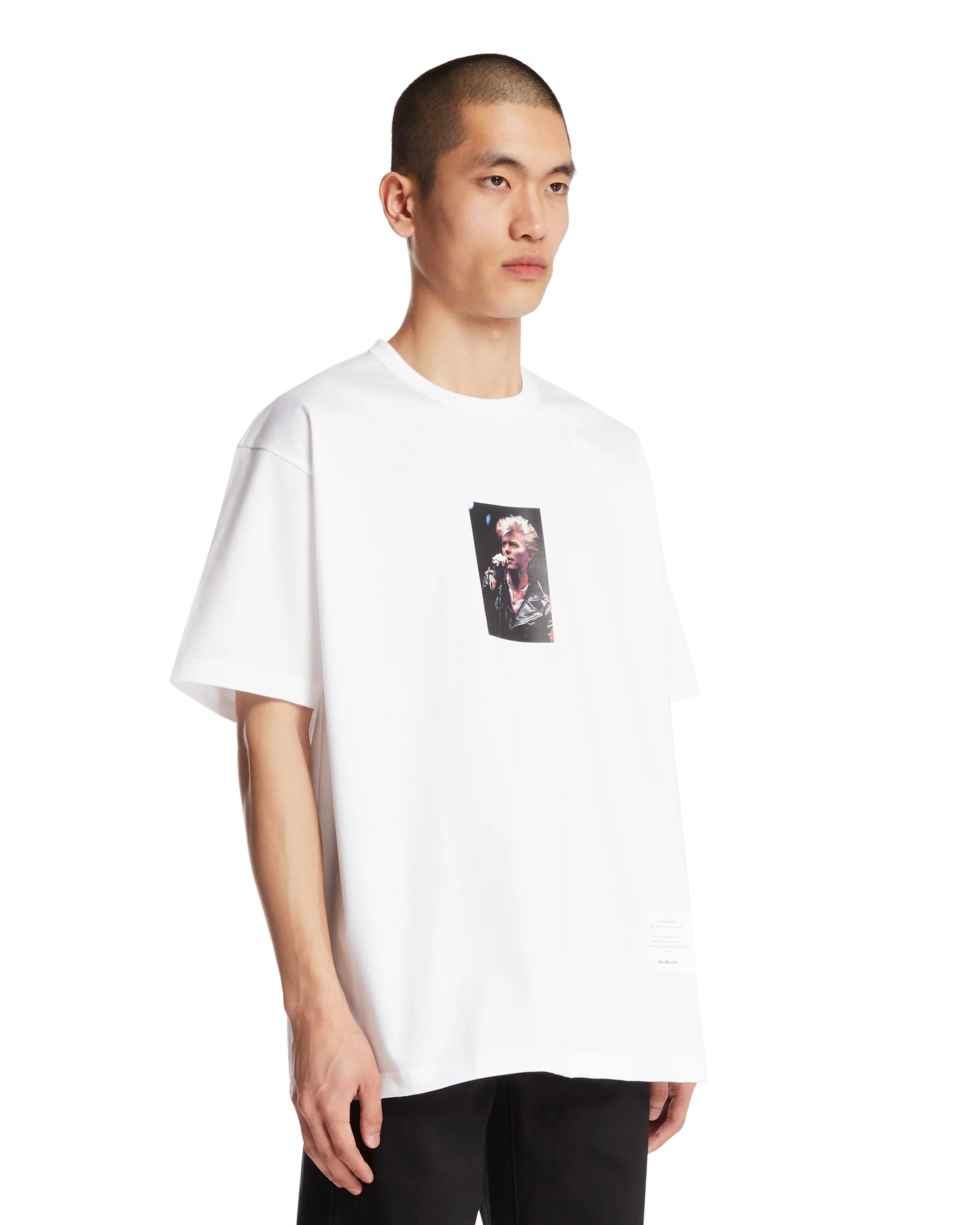 T-Shirt Stampata In Cotone Bianca - Image 2