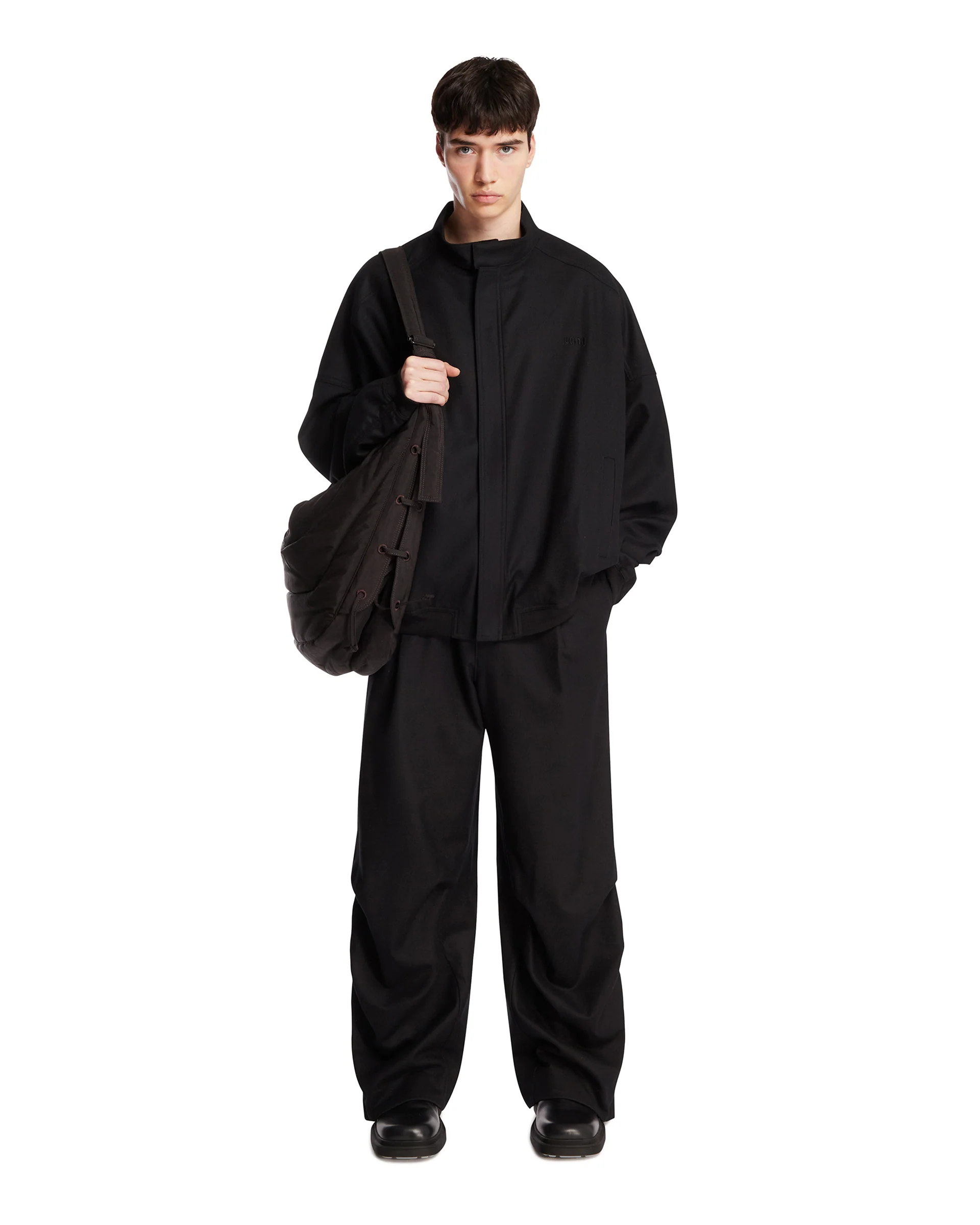 Pantaloni Ampi Neri - Image 3
