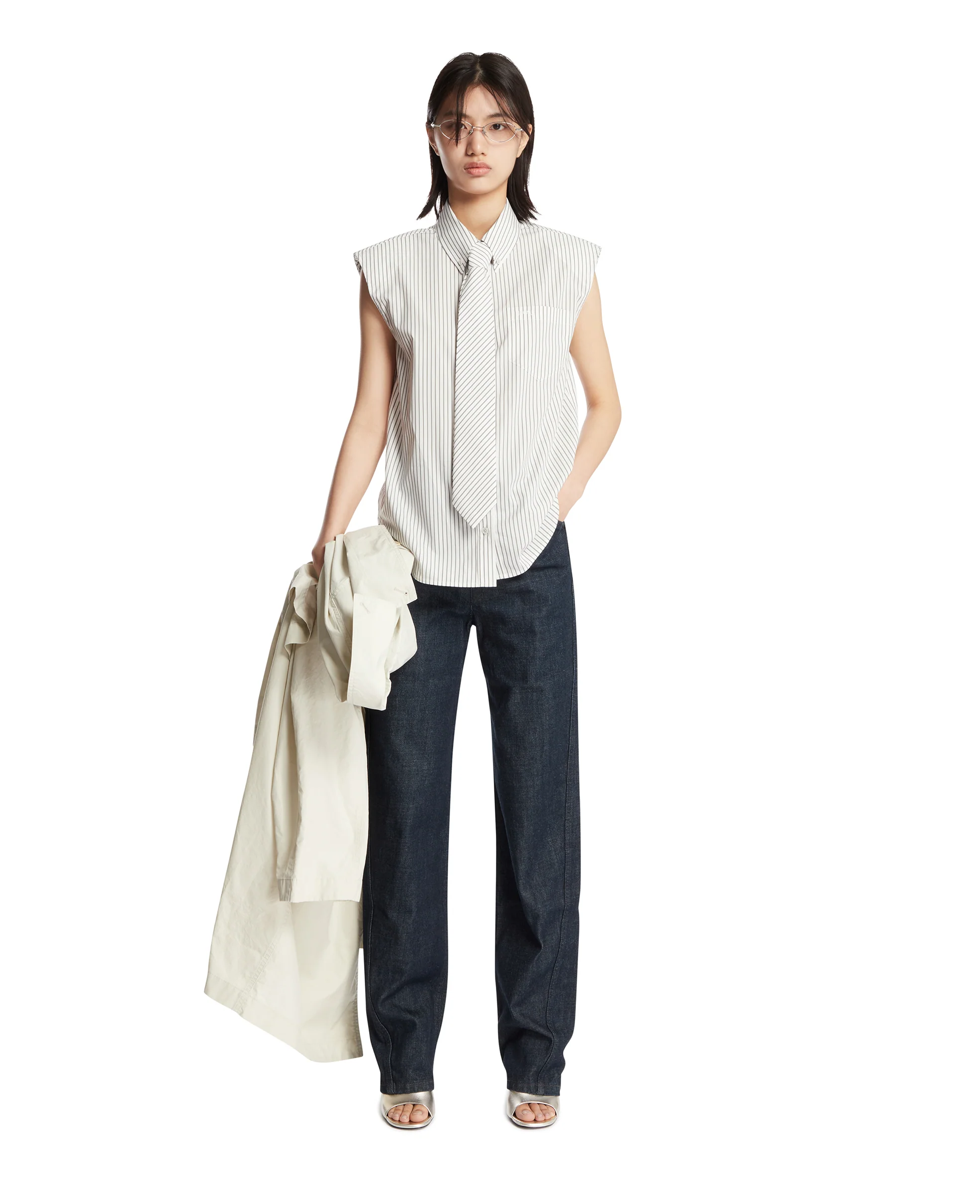 Camicia Senza Maniche A Righe - Image 3
