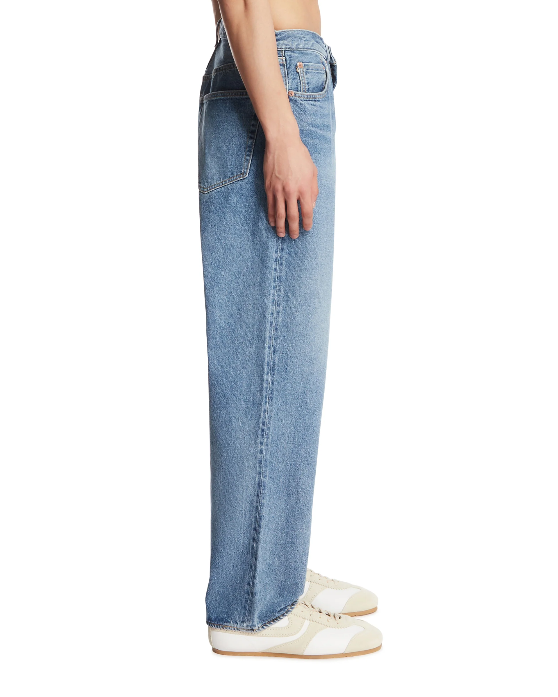 Jeans In Cotone Blu - Image 4