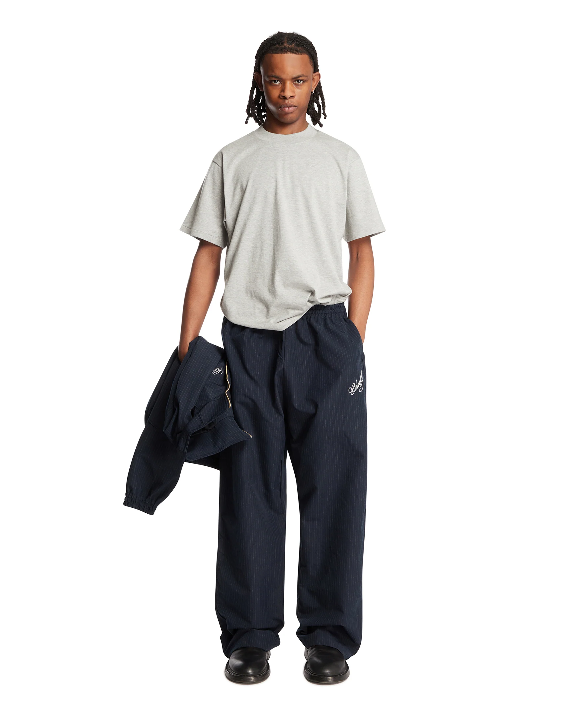 T-Shirt In Cotone Grigia - Image 3