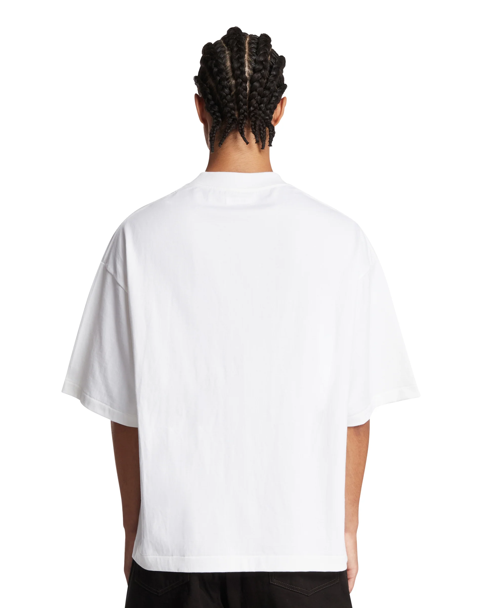 T-Shirt In Cotone Bianca - Image 5