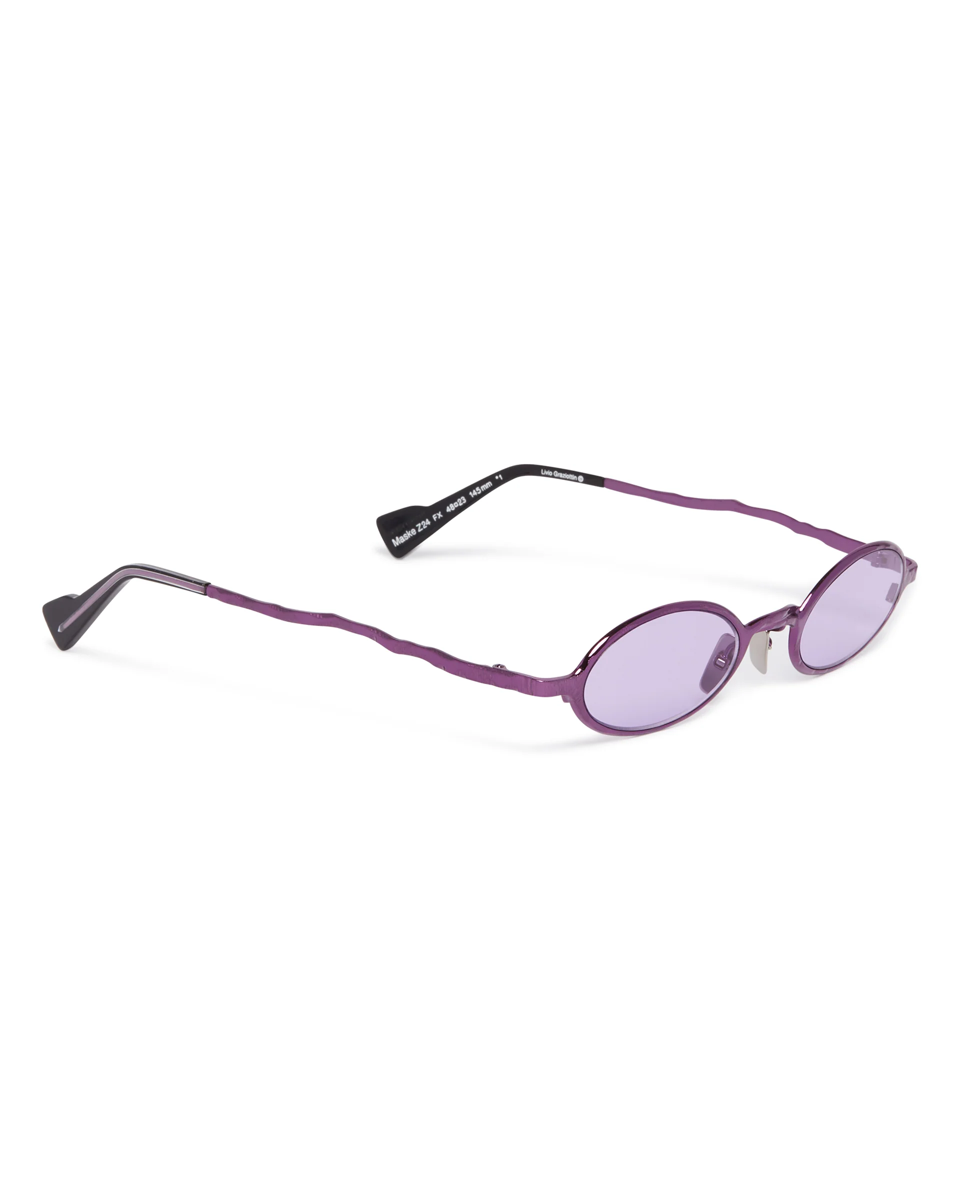 Occhiali Da Sole Mask Z24 Viola - Image 3