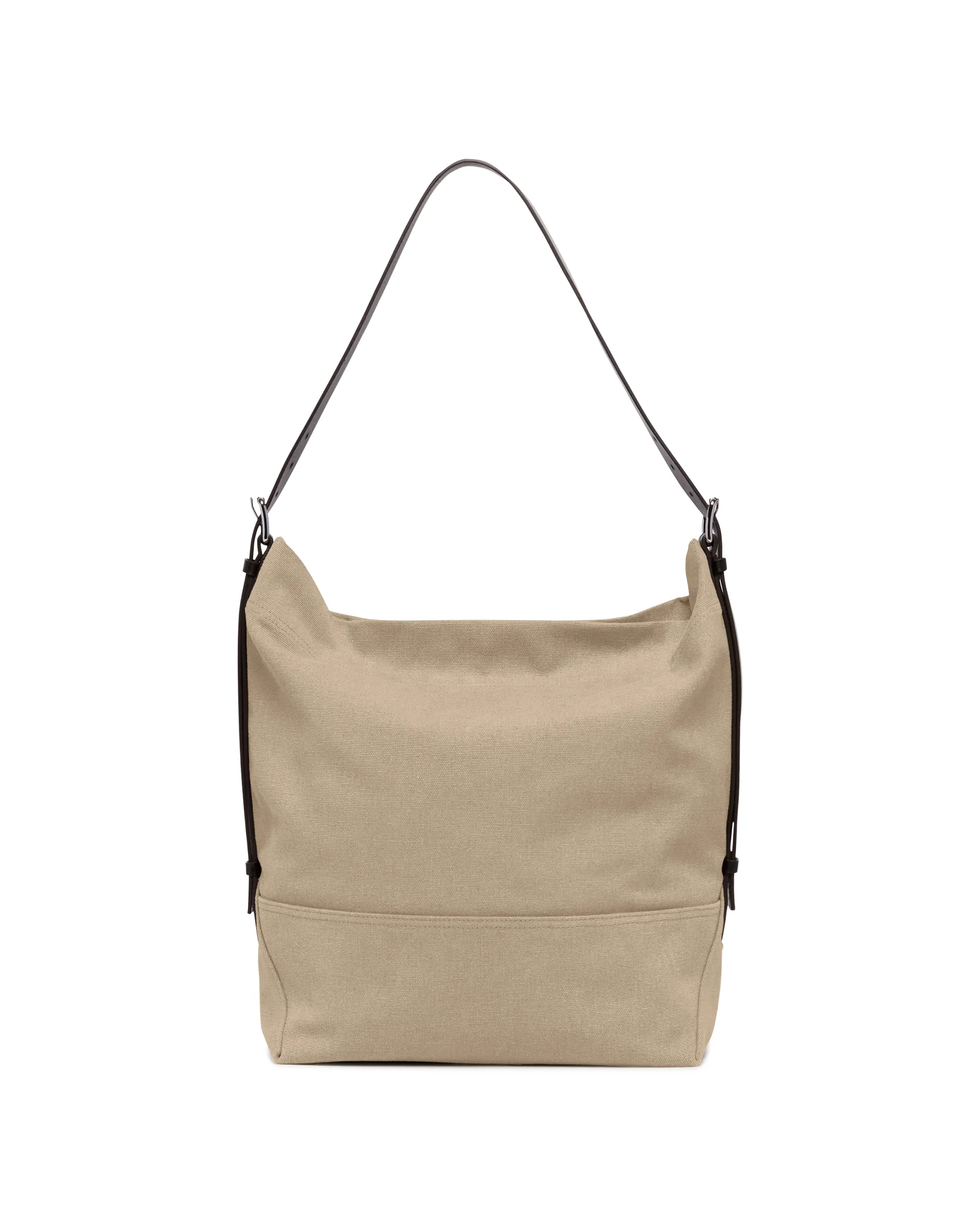 Borsa Belted In Canvas Beige - Image 6