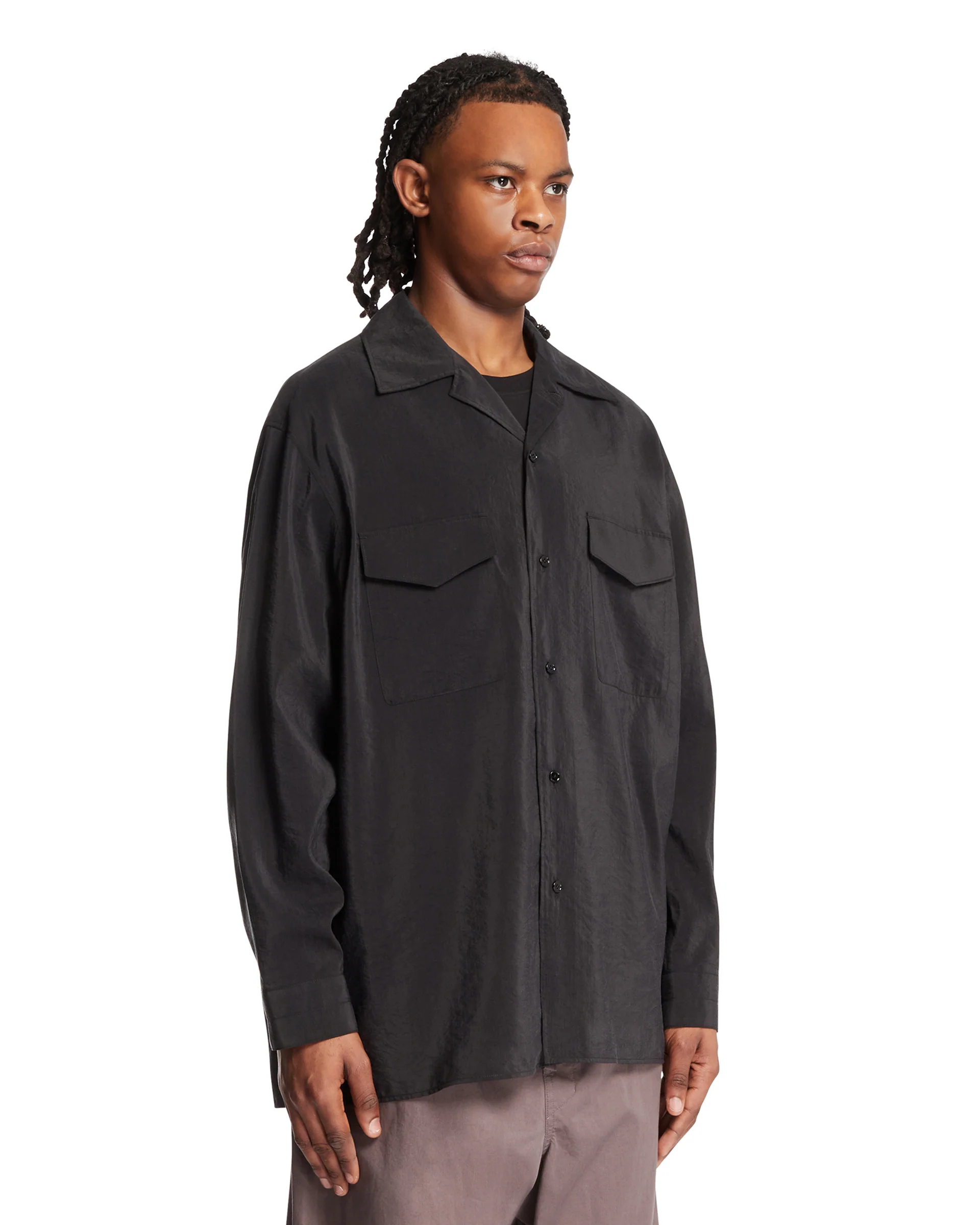 Camicia Bowling Nera - Image 2