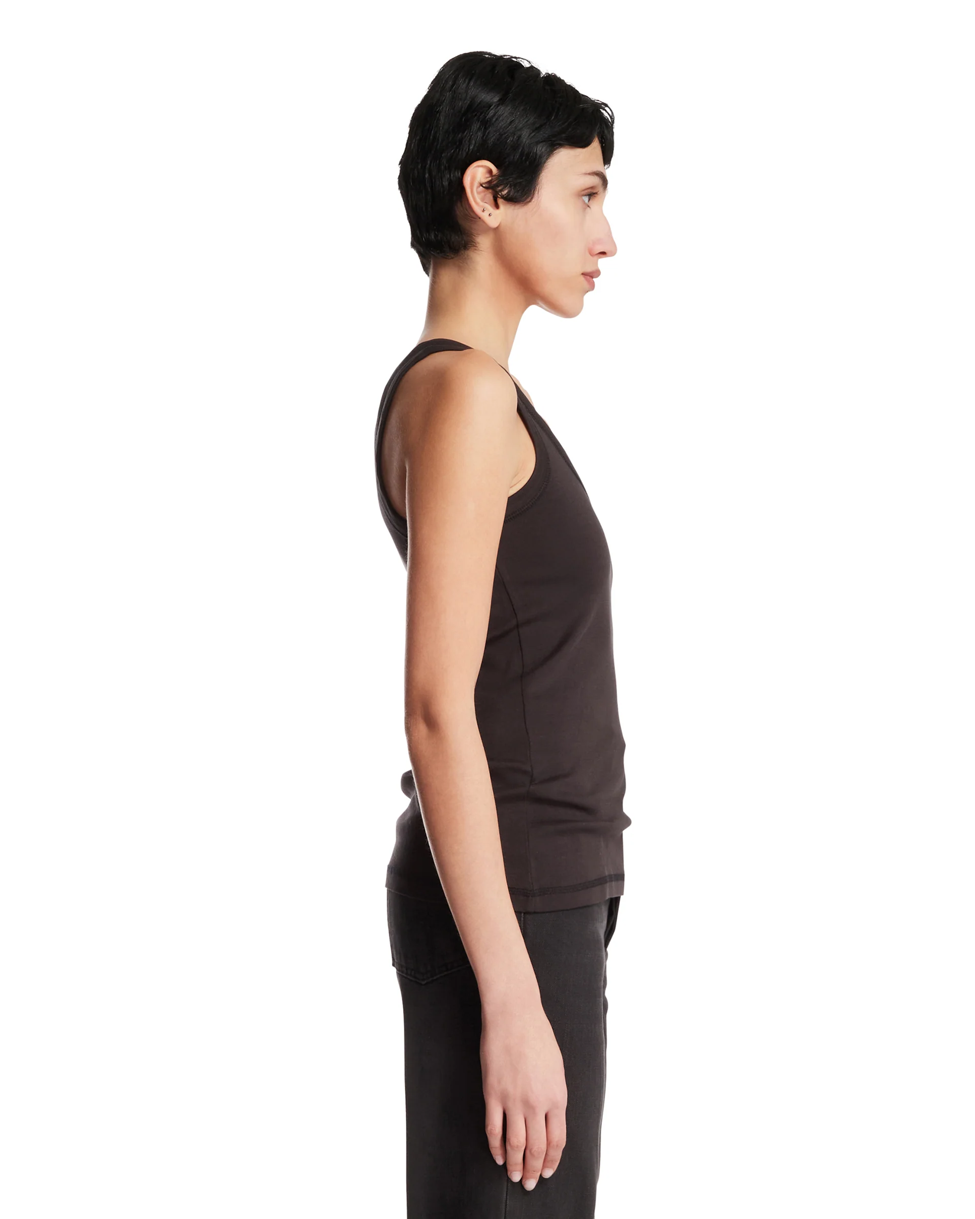 Top In Cotone Nero - Image 4