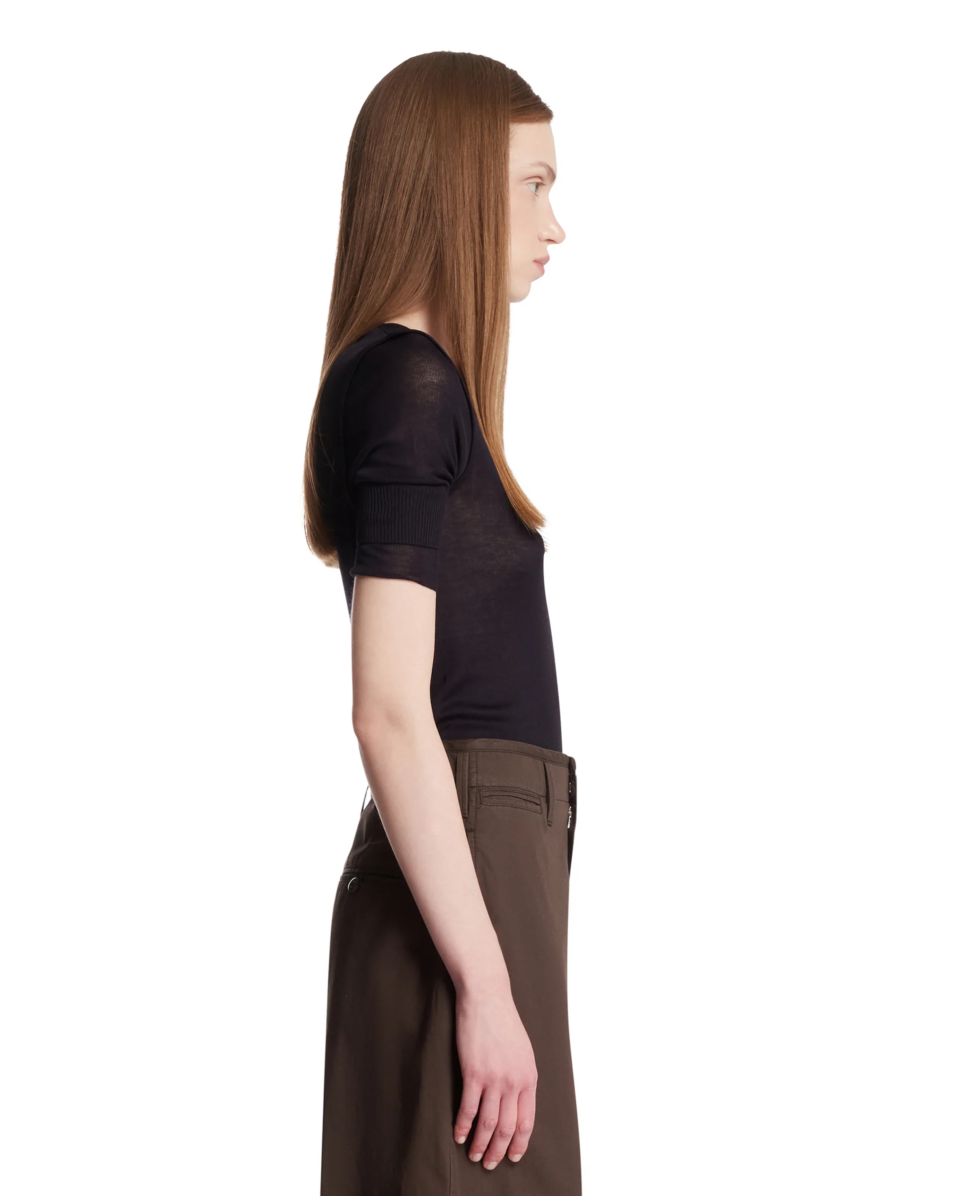 Top Semitrasparente Nero - Image 4