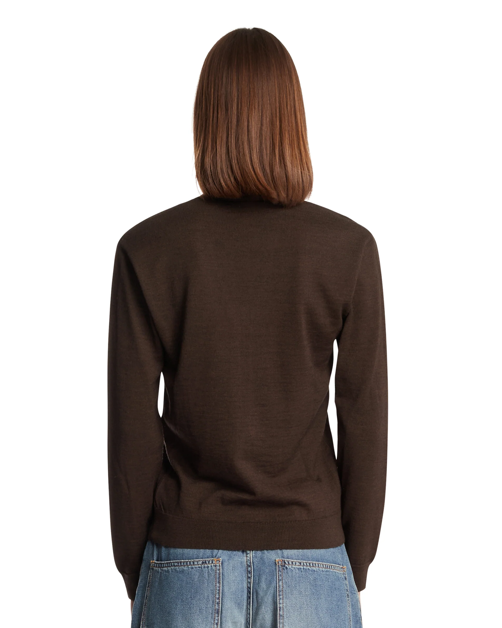 Maglione Convertibile Marrone - Image 5