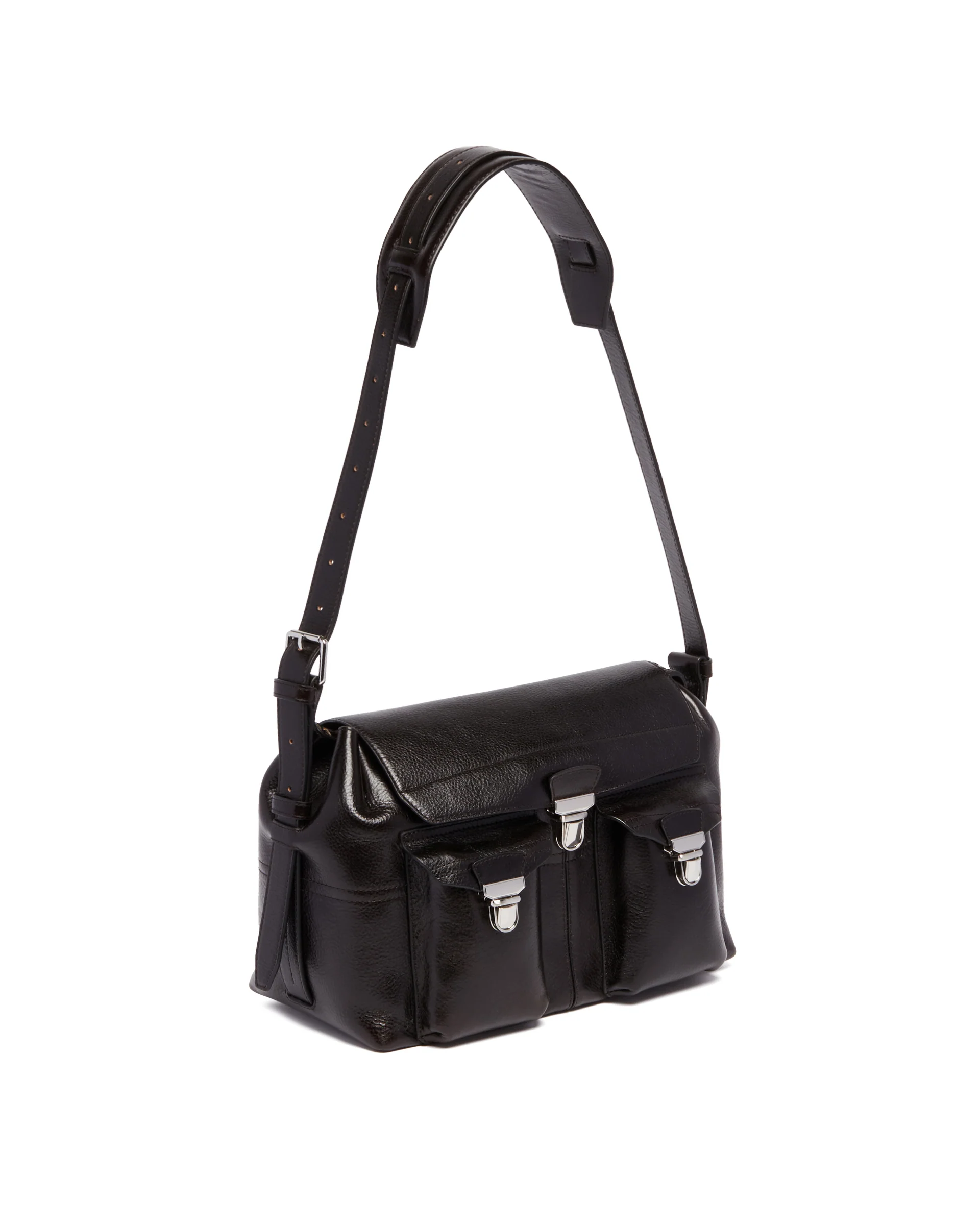 Borsa a spalla Gear media marrone - Image 5