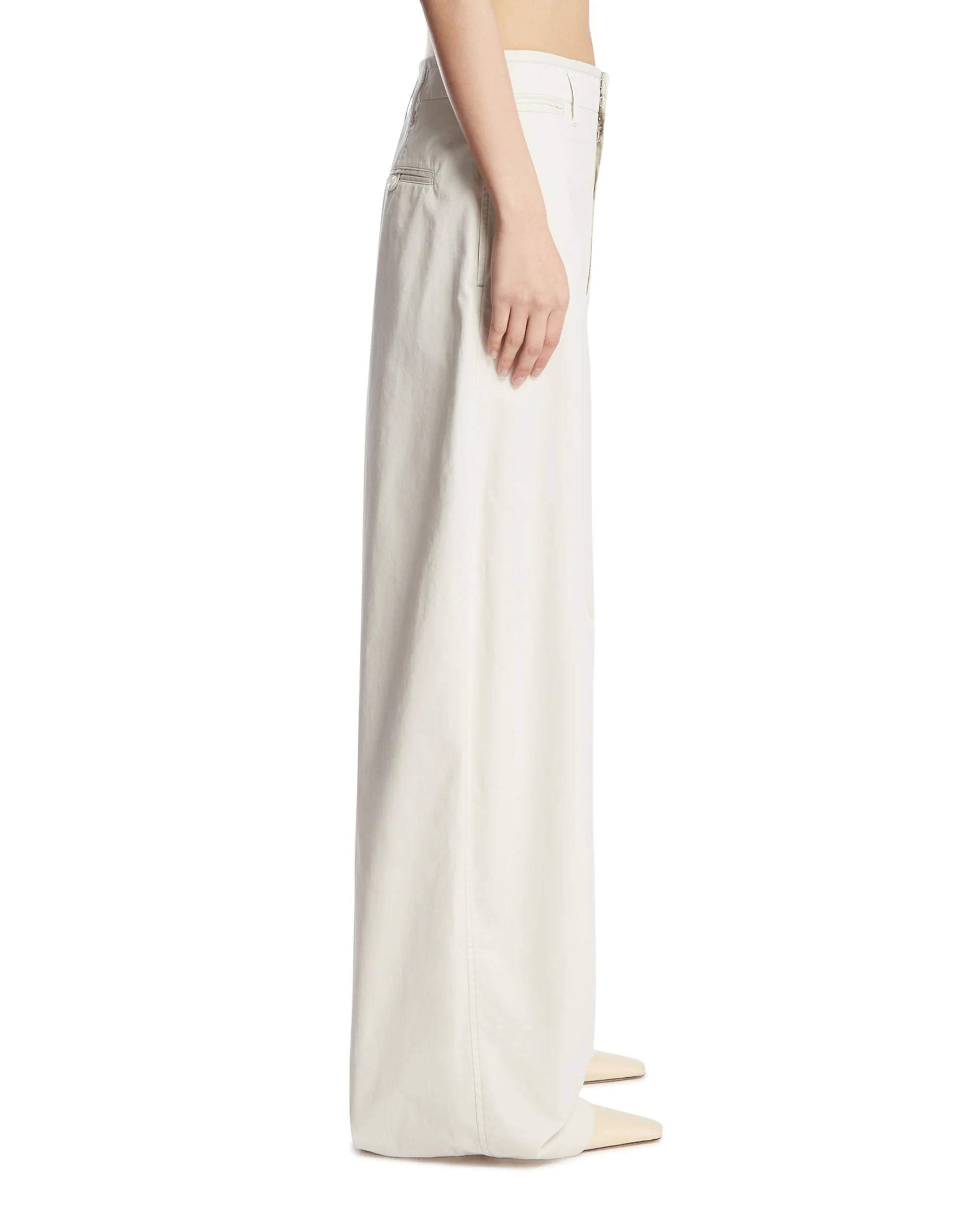 Pantaloni Wide Leg Bianchi - Image 4