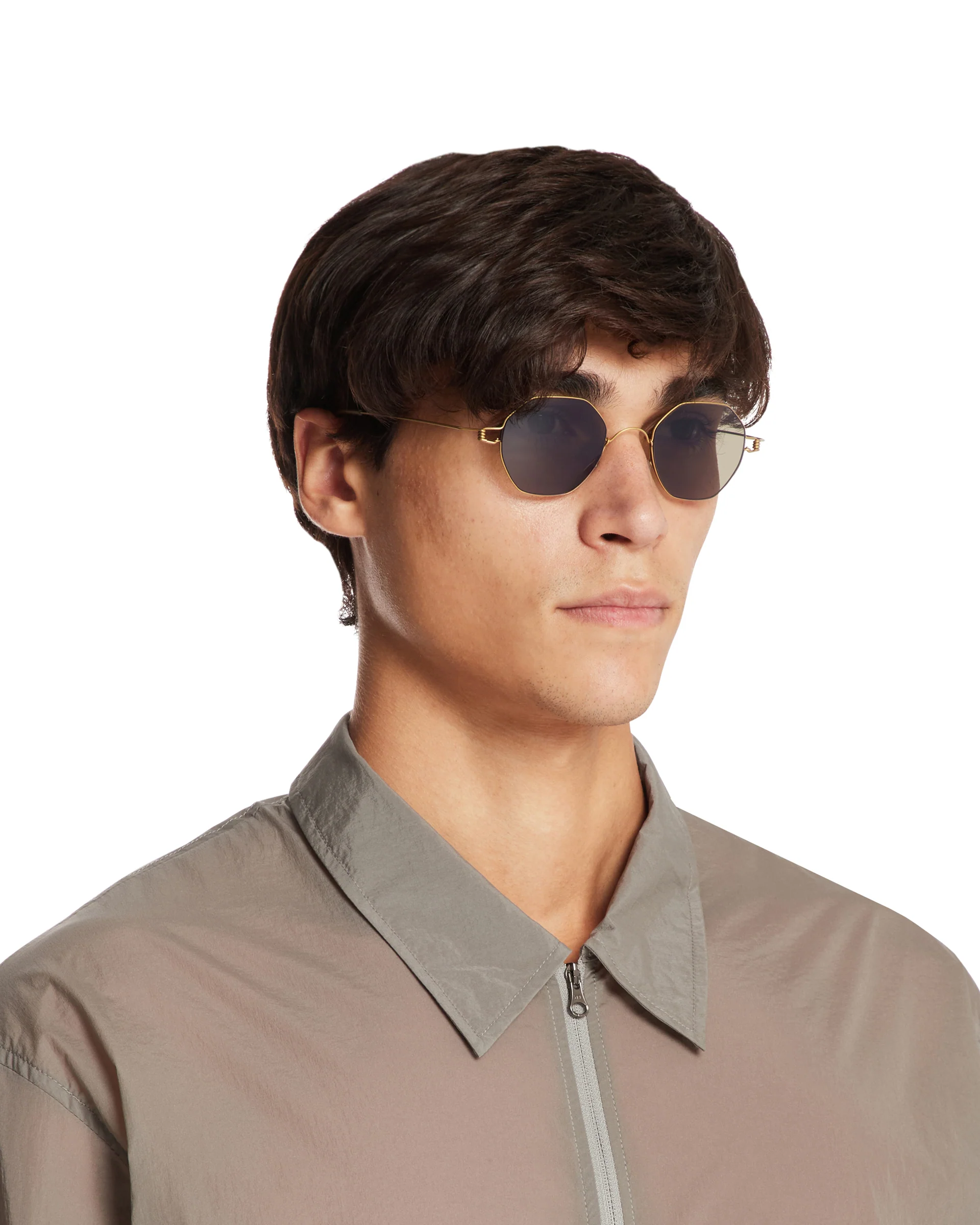 Occhiali Da Sole Air Rim Titanium 8218 Dorati - Image 3