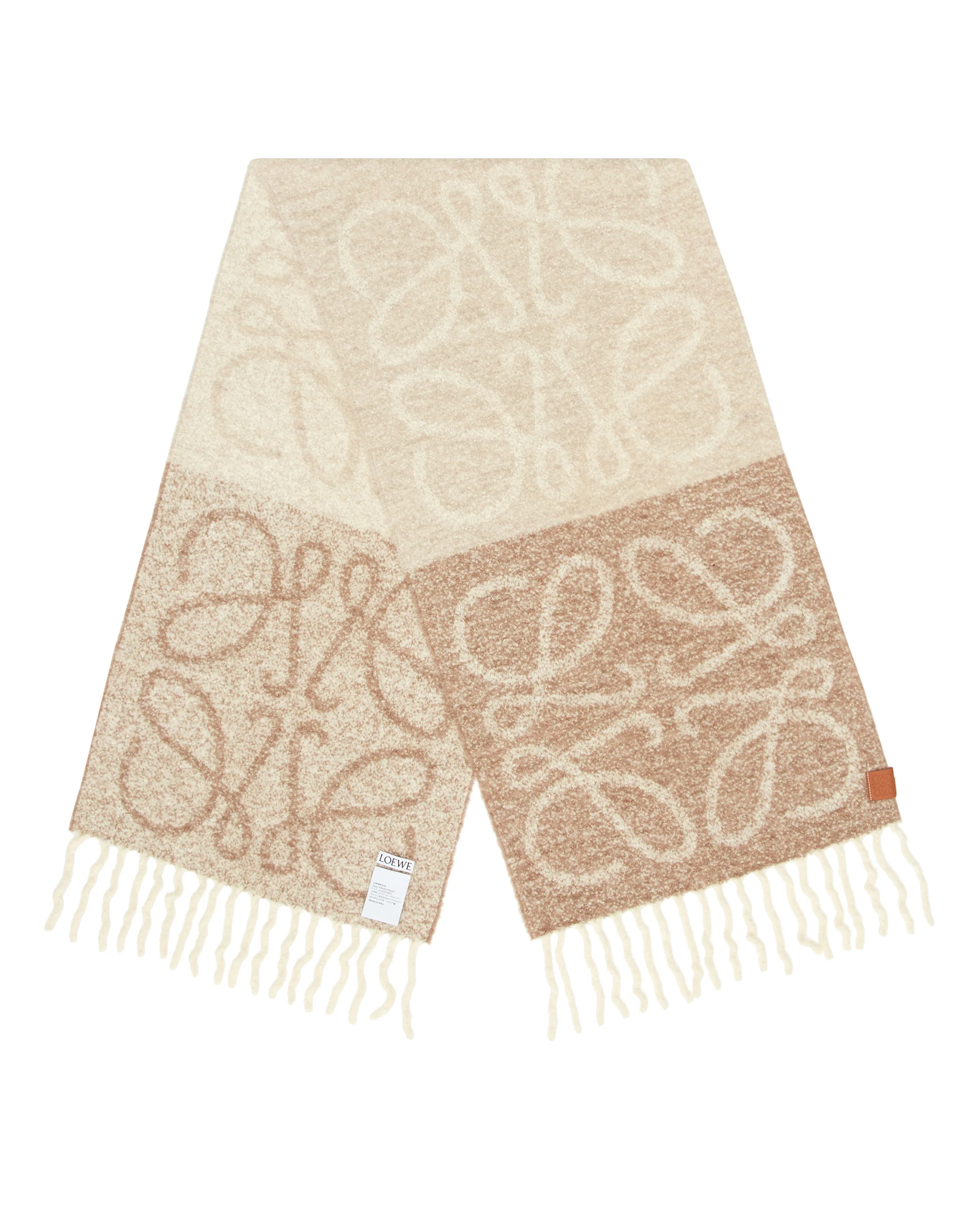 Sciarpa Anagram Beige - Image 3
