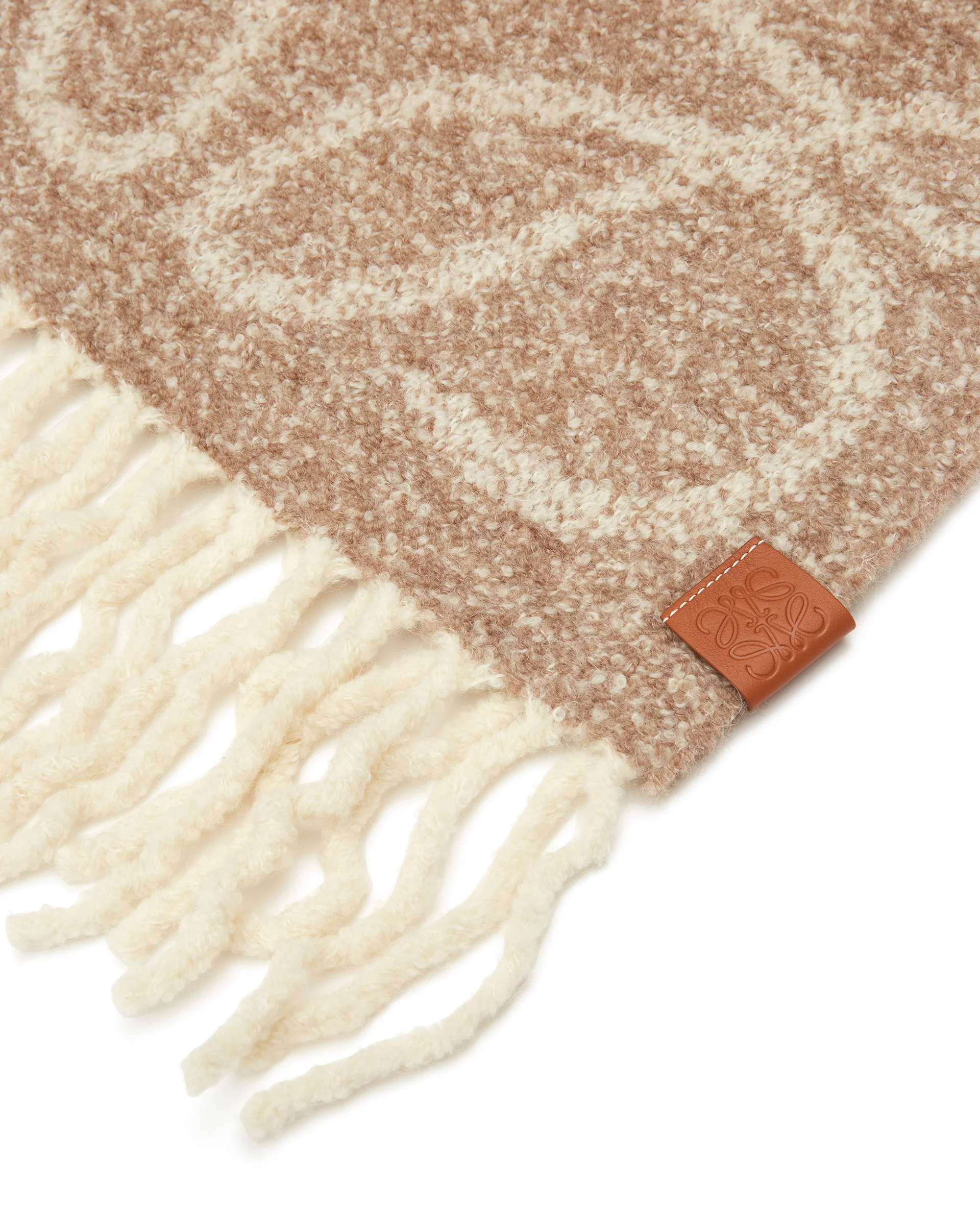 Sciarpa Anagram Beige - Image 4