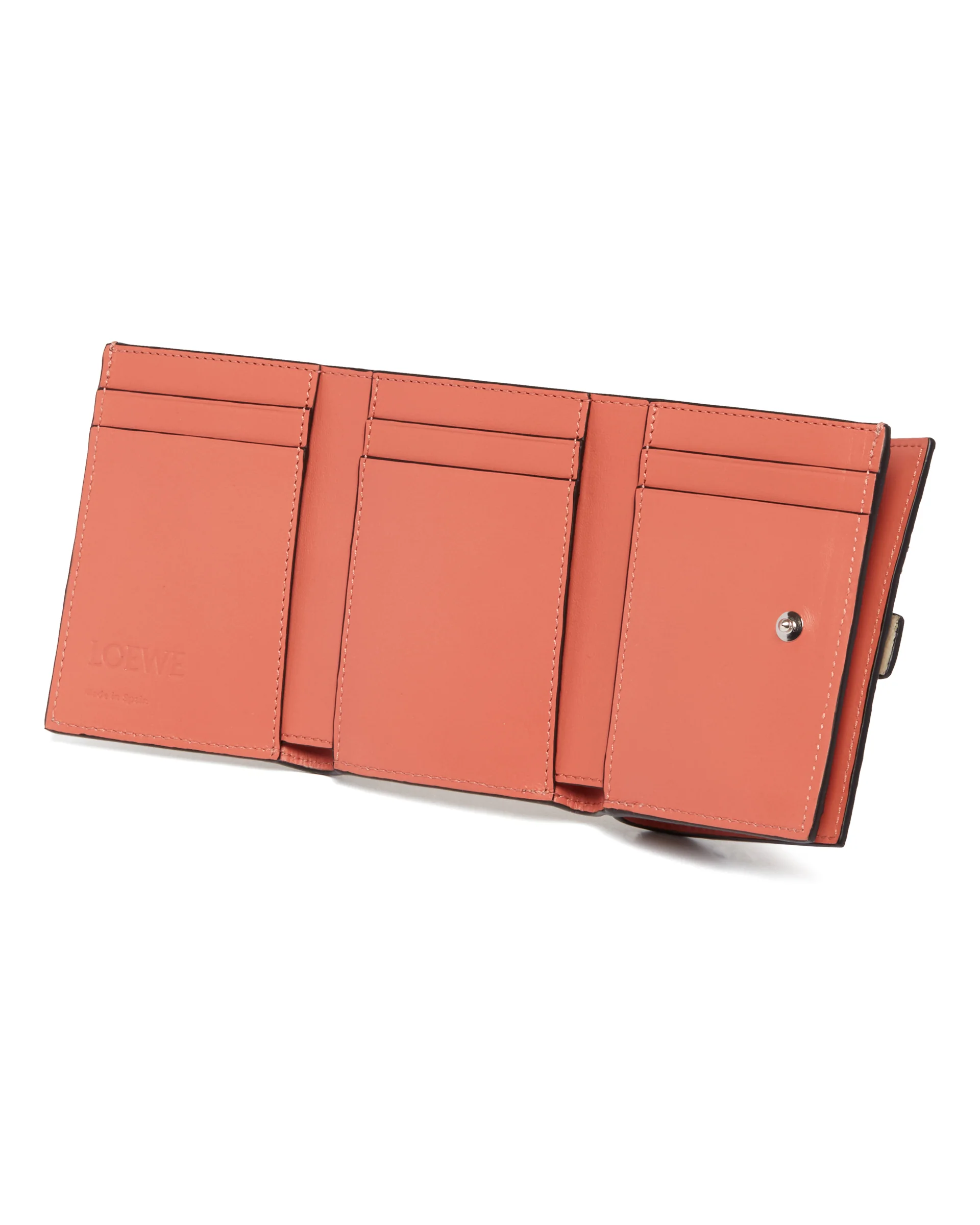 Portafoglio Trifold Beige - Image 3
