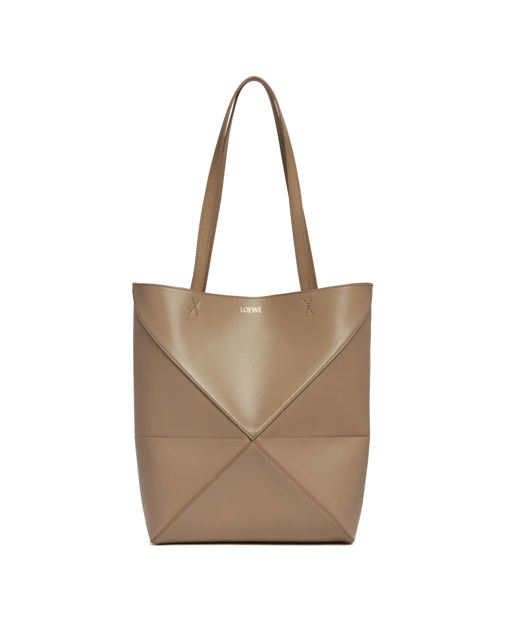 Borsa Beige Puzzle Fold Tote Media - Image 2