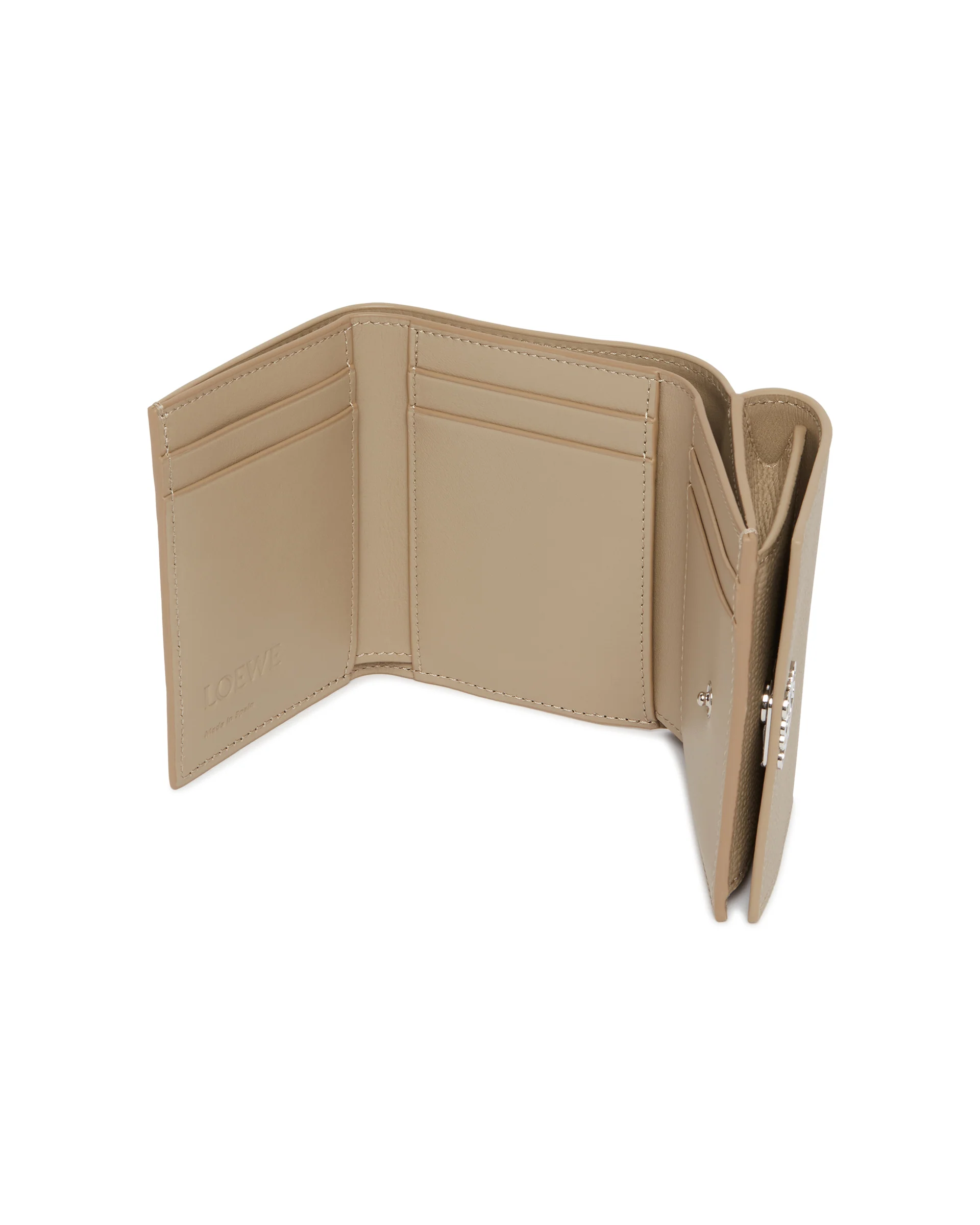 Portafoglio Trifold Anagram Beige - Image 3