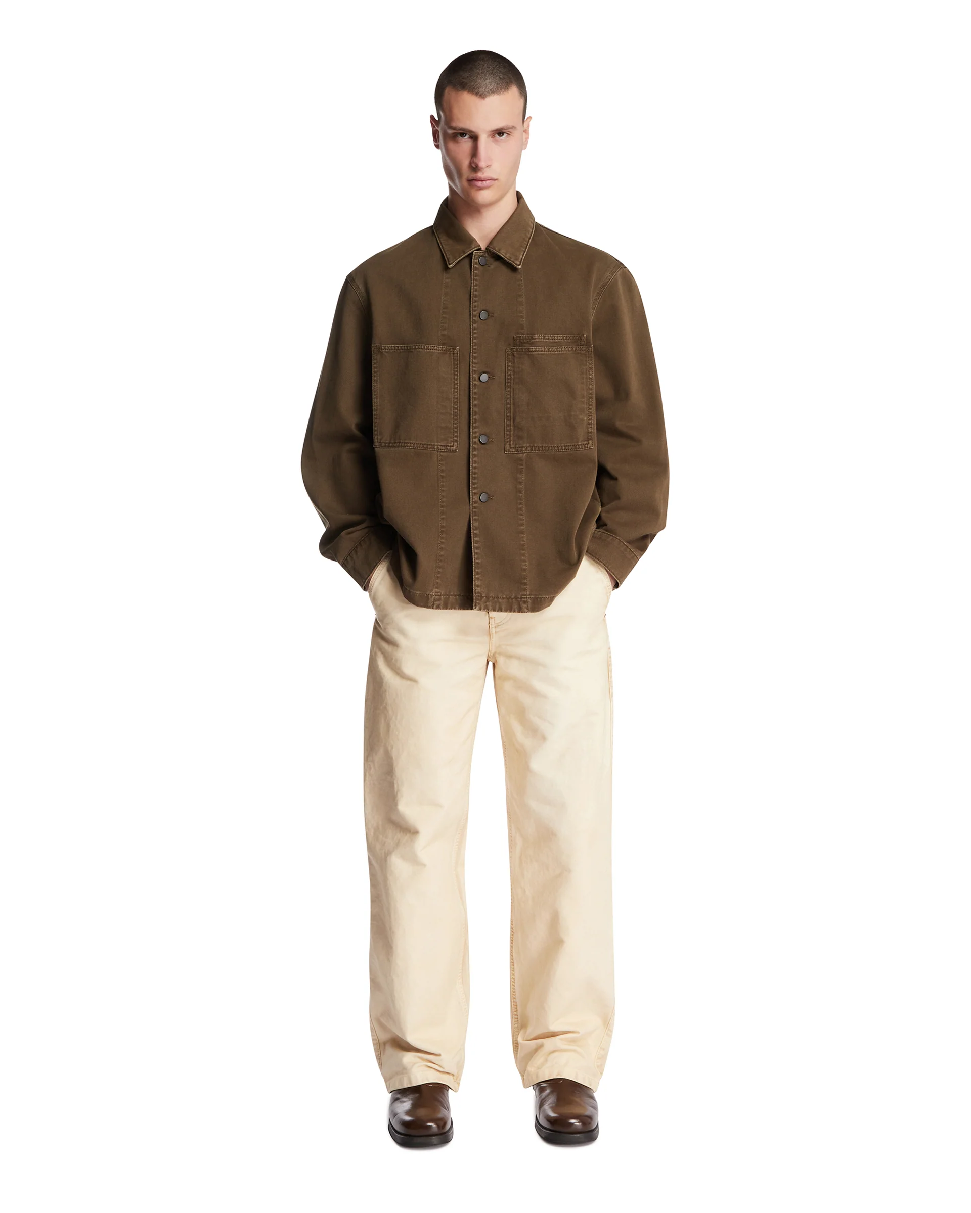 Pantaloni Utility Beige - Image 3