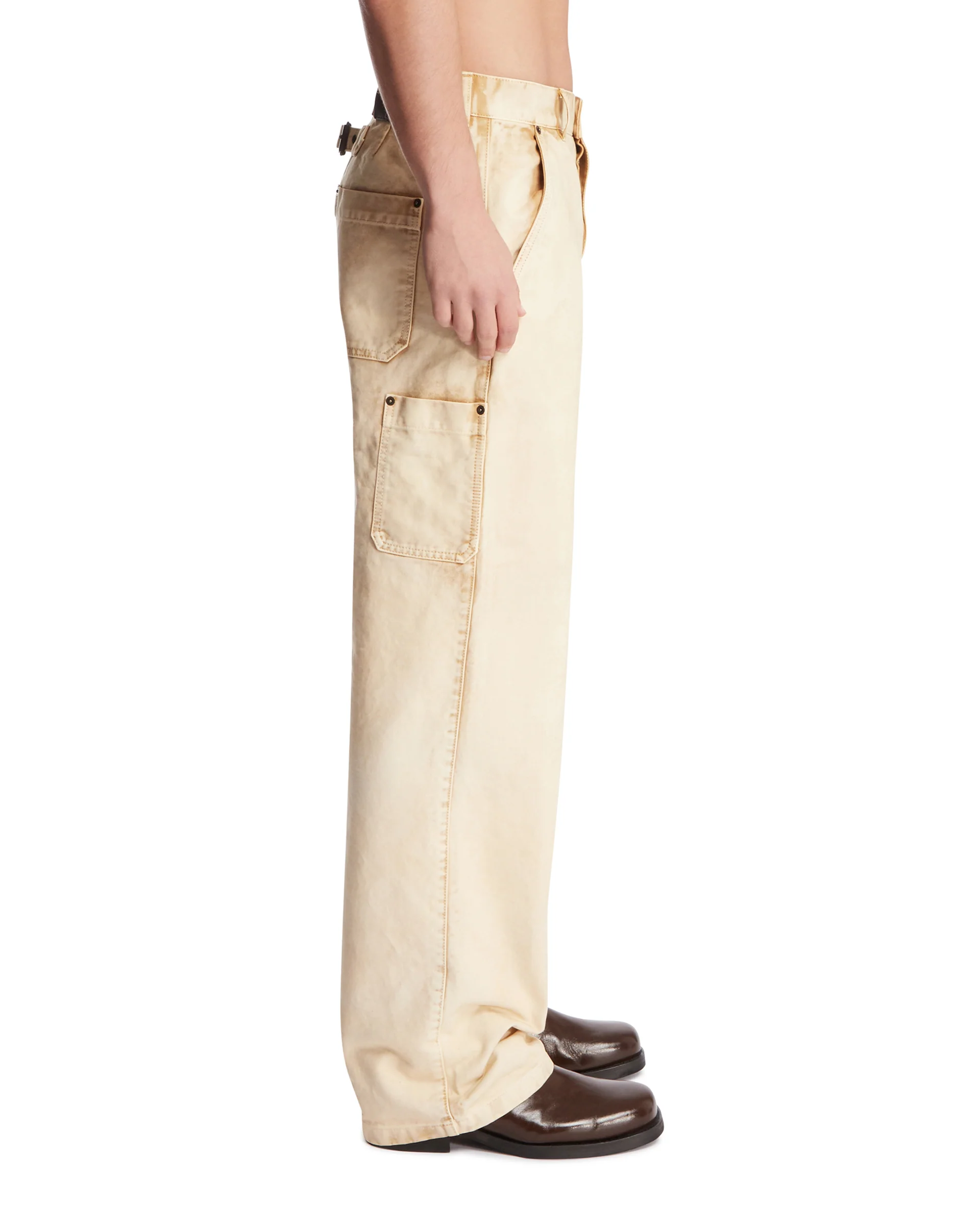 Pantaloni Utility Beige - Image 4