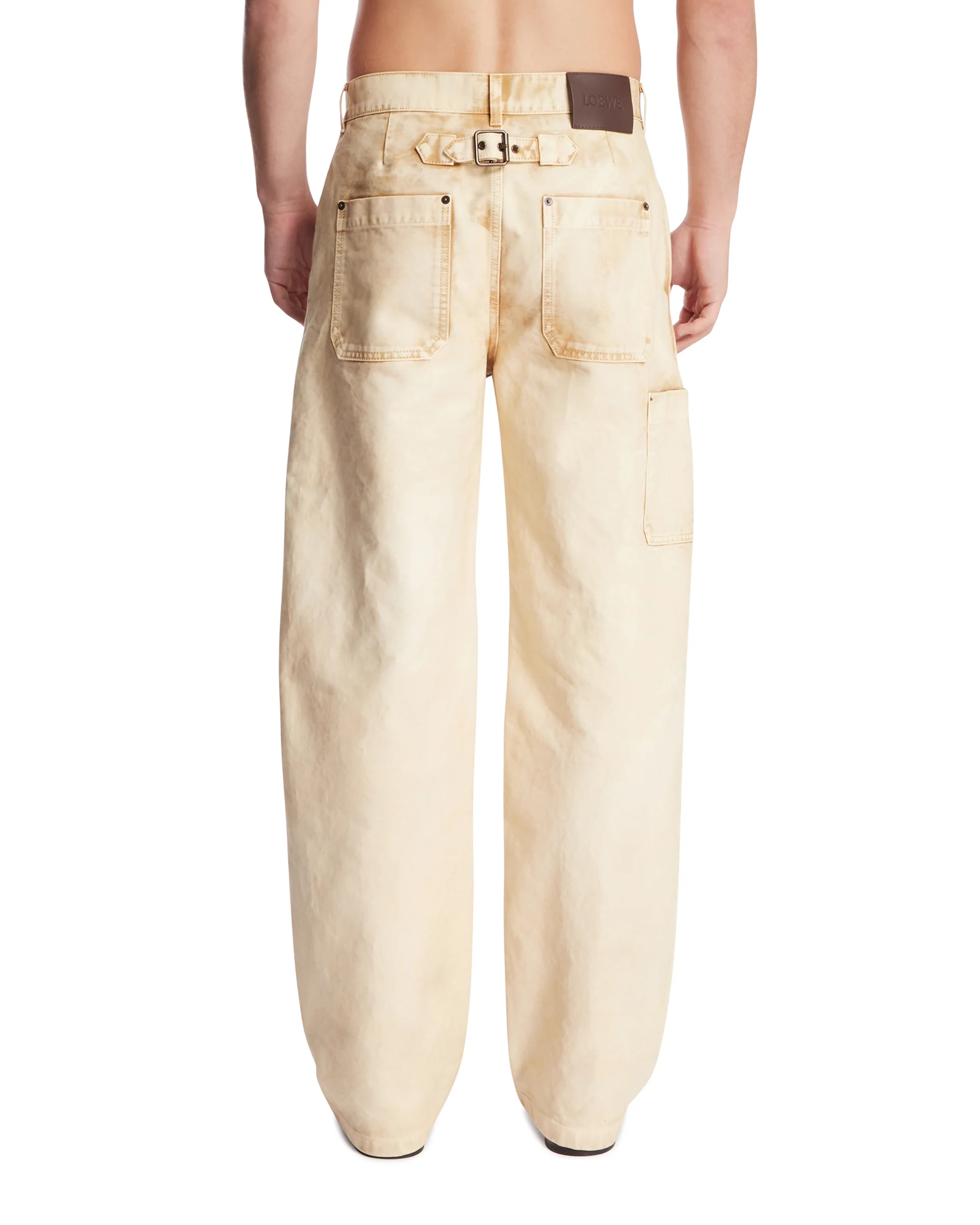 Pantaloni Utility Beige - Image 5
