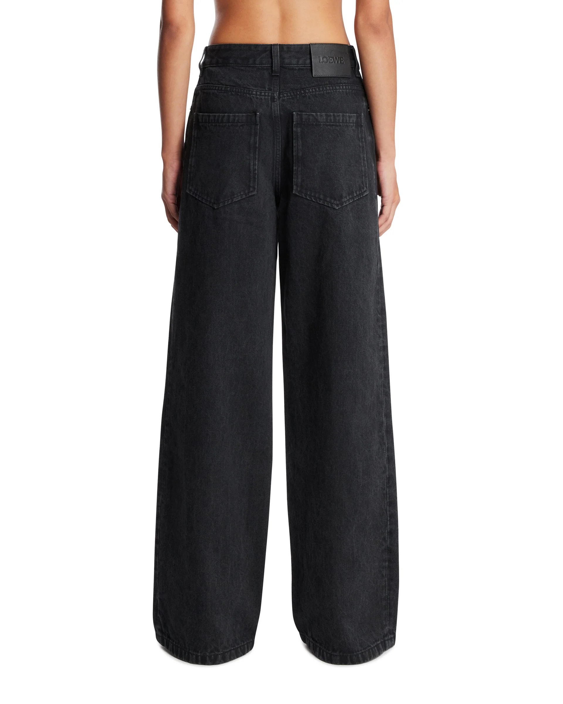 Black Anagram Baggy Jeans - Image 5