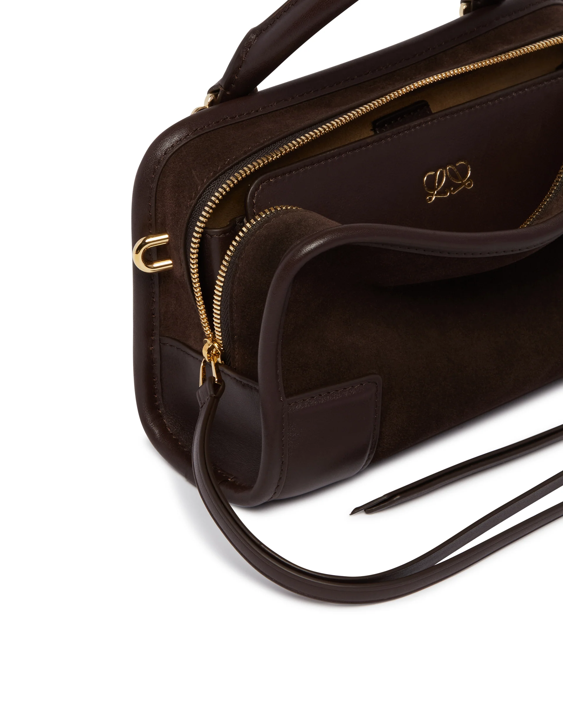 Borsa Amazona 180 Mini In Pelle Marrone - Image 4