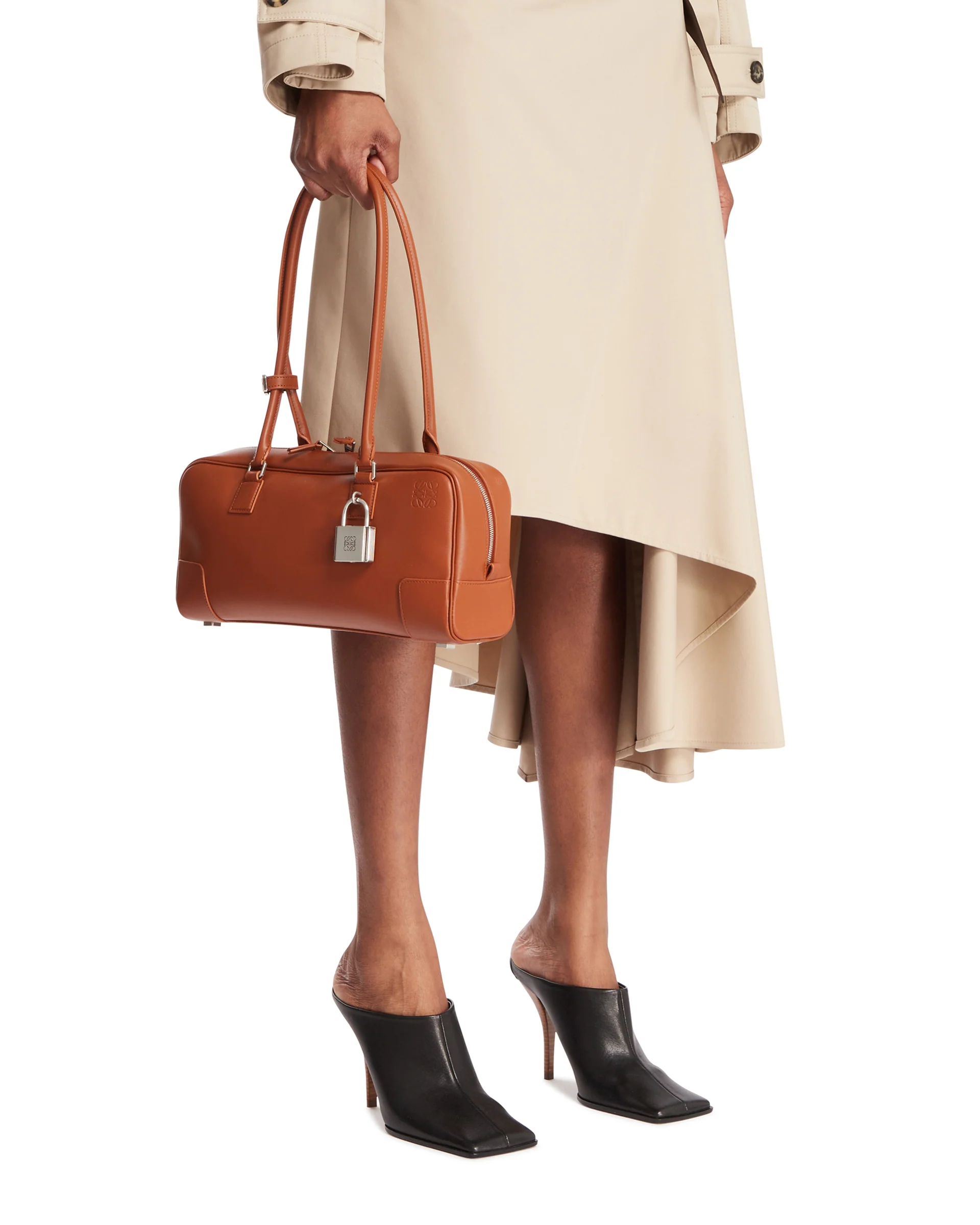 Borsa Amazona 31 Cropped Marrone - Image 3