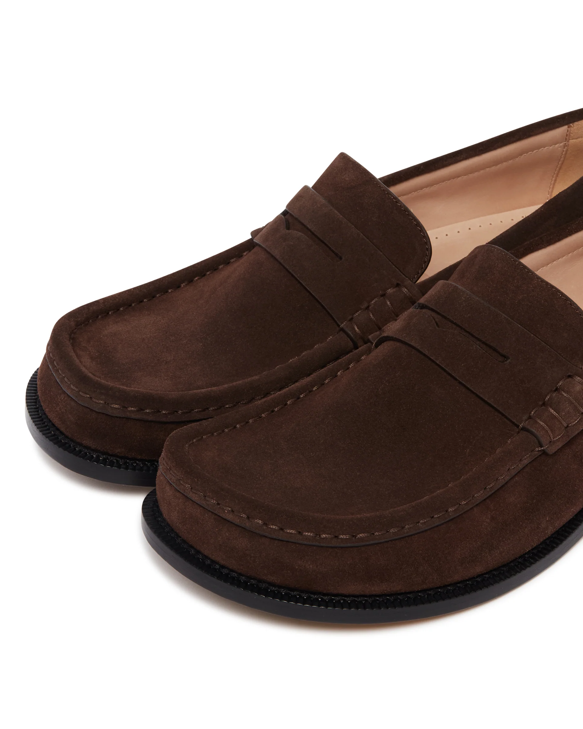Mocassini Campo In Suede Marroni - Image 6